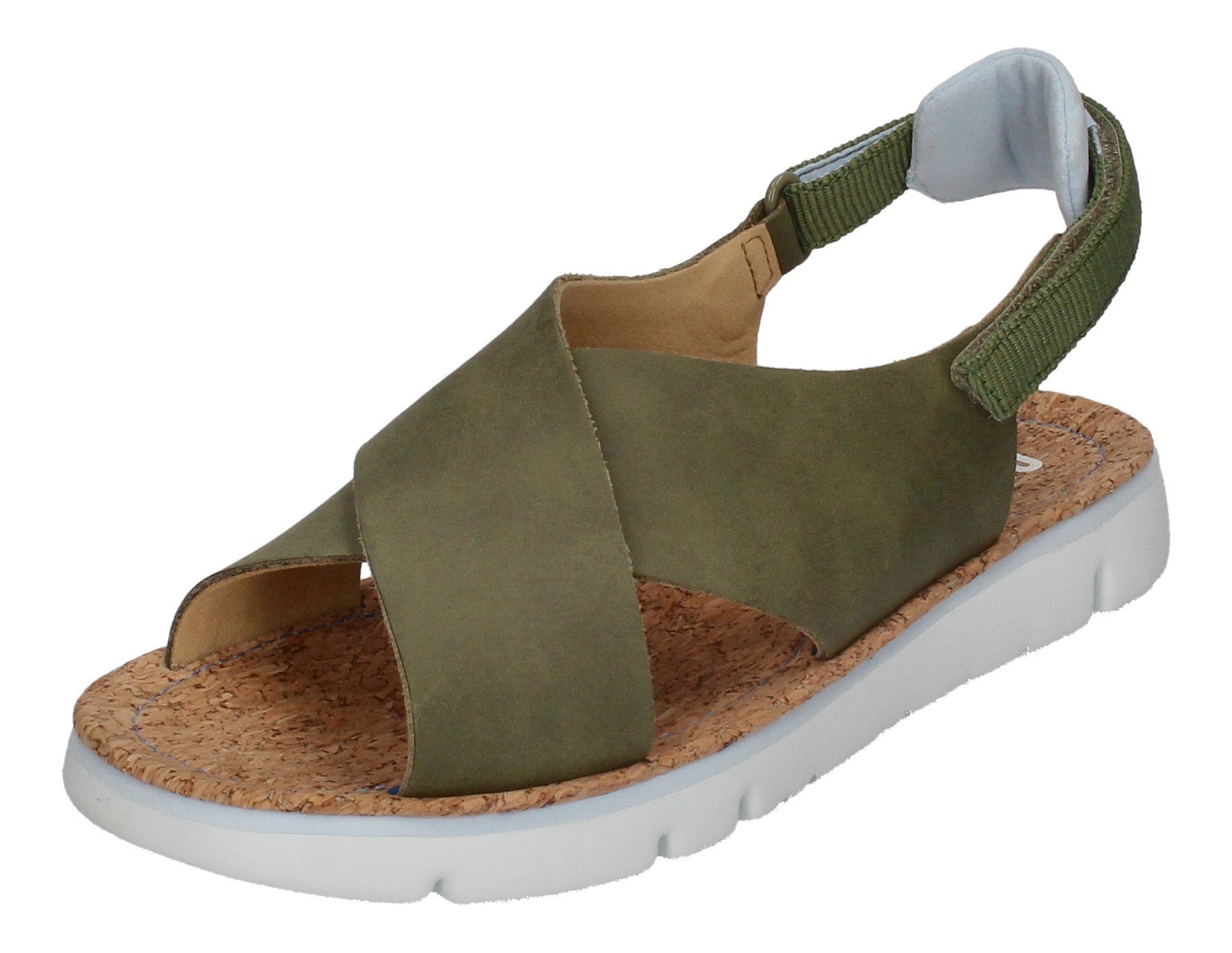 Camper ORUGA K200157-036 Green Riemchensandalette