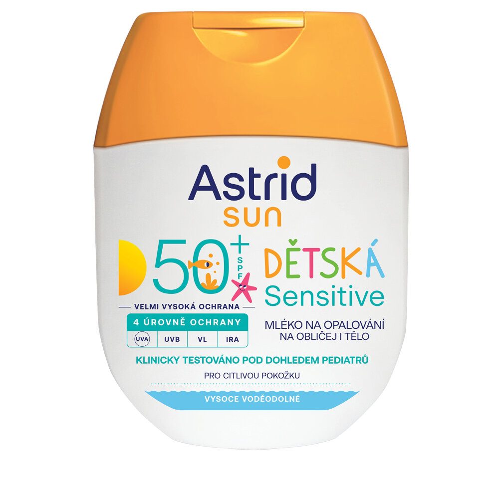 Astrid Körperpflegemittel Sonnenschutzlotion für Kinder Sensitive SPF 50+ 60 ml
