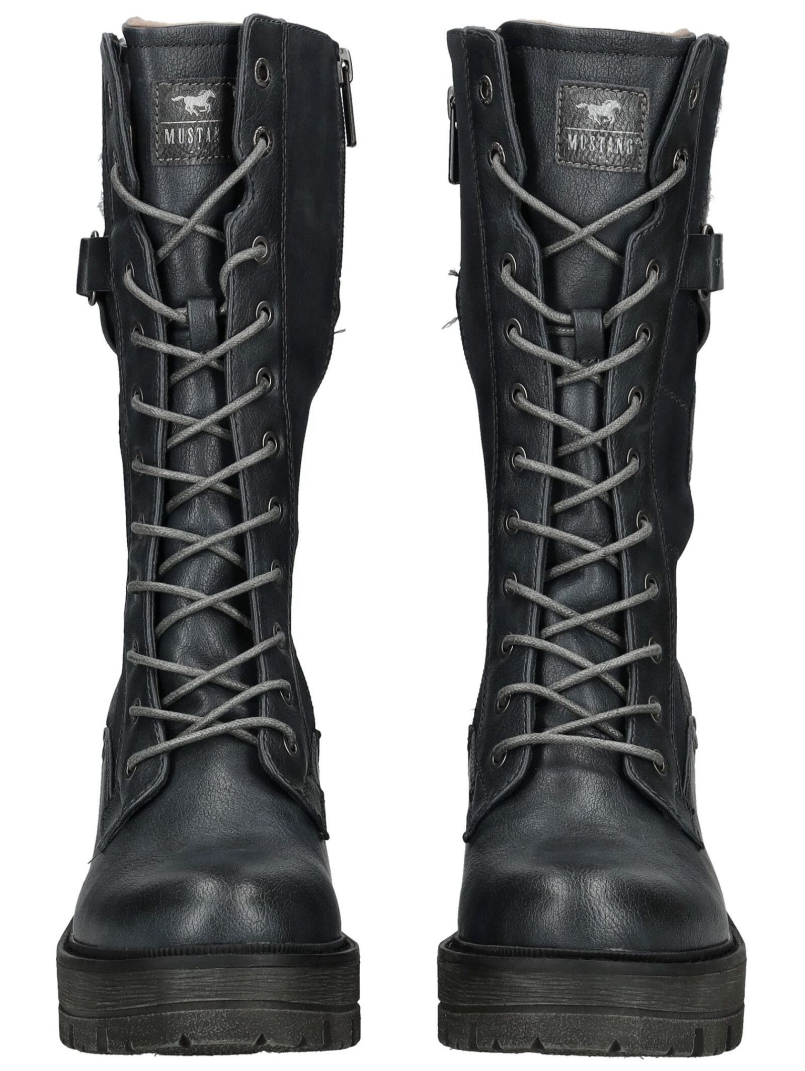 Mustang Shoes Mustang Shoes Stiefel Lederimitat/Textil Schnürstiefel