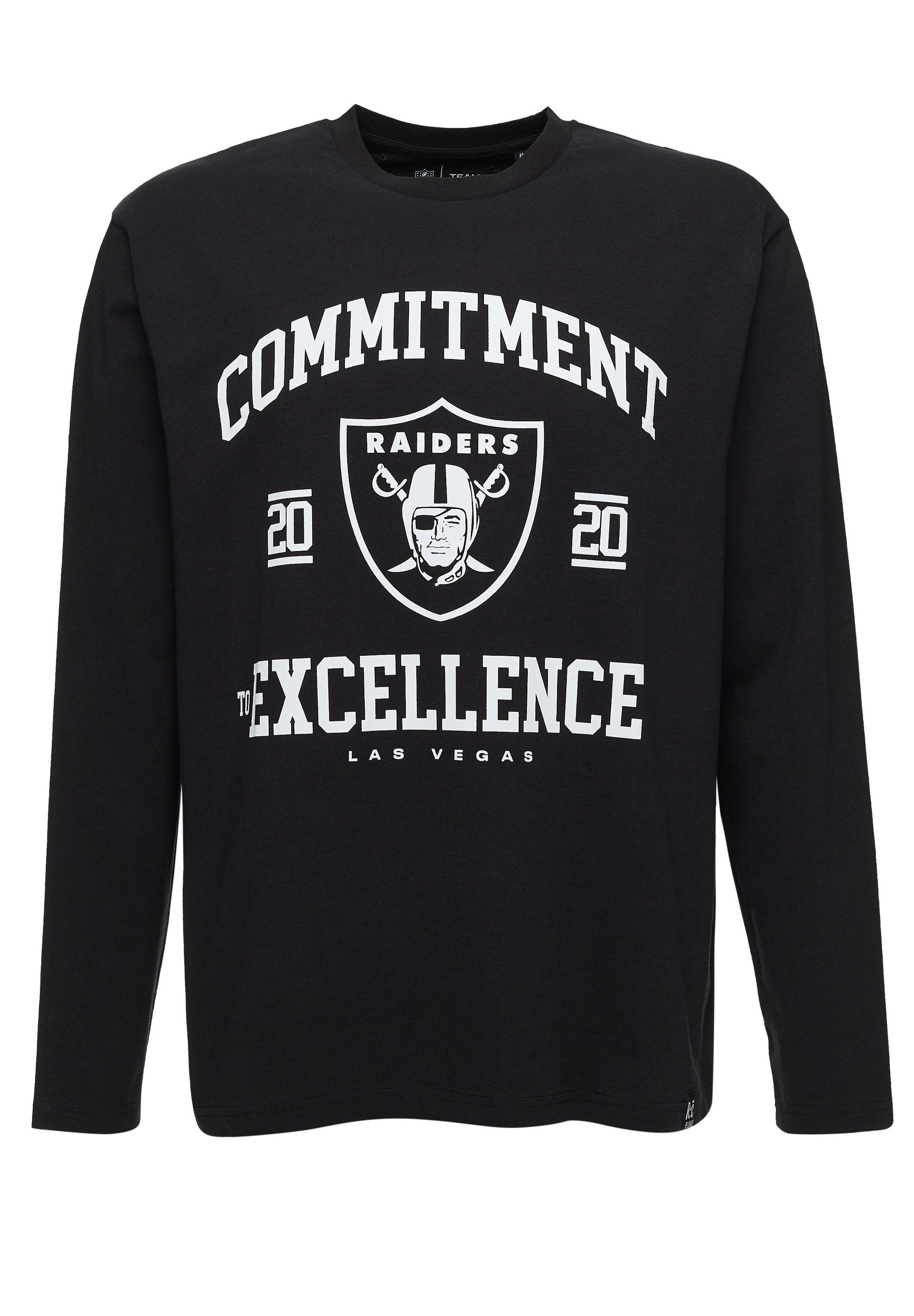 Recovered Sweatshirt NFL Raiders Commitment To Excellence Relaxed im lockeren Schnitt
