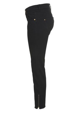 MAC Slim-fit-Jeans Rich-Chic Moderne Form mit Push-Effekt durch figurformende Nähte