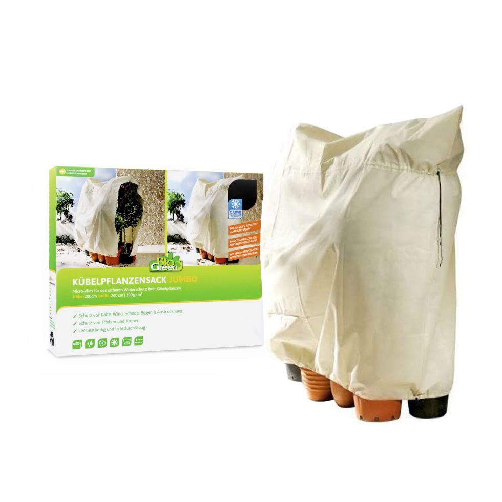 Bio Green Wintervlies Bio Green Kübelpflanzensack Jumbo 240 x 200 cm günstig online kaufen