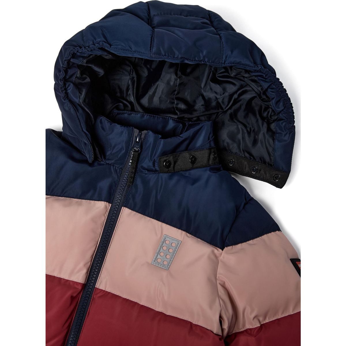 LEGO® kidswear Steppjacke LWJIPE 705 - Jacket Wasser- und winddichte Kinderjacke mit abnehmbarer Kapuze und