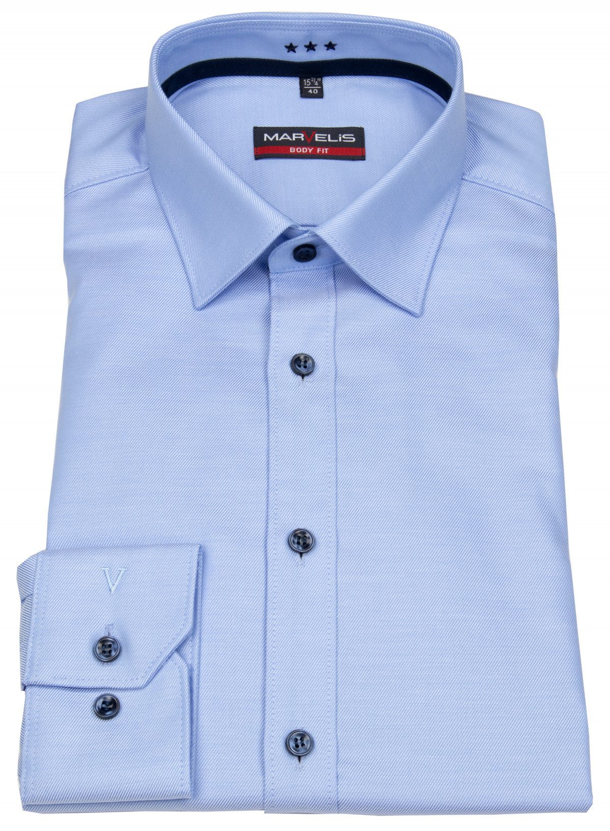 MARVELIS Businesshemd Body Fit stark tailliert günstig online kaufen