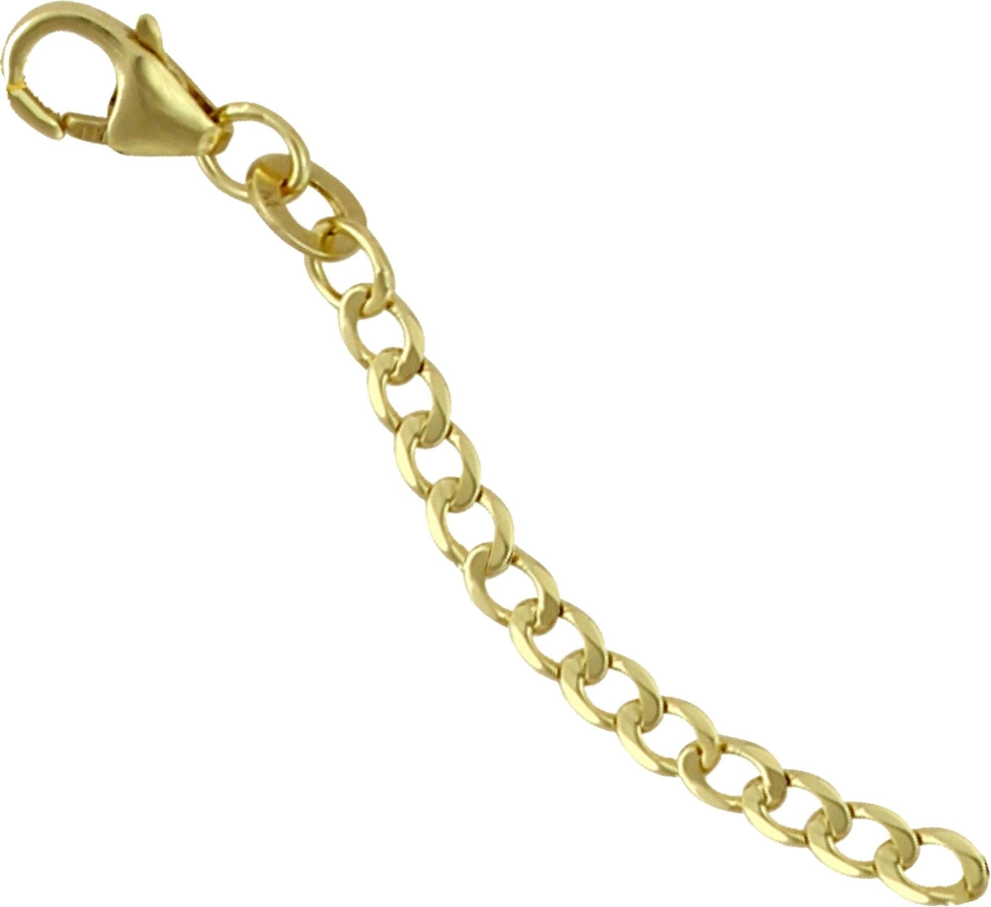 GoldDream Kette mit Einhänger GoldDream Verlängerungskette 3cm 333 Gold (Halsketten, Halskette), Damen Halsketten Verlängerung aus 333 Gelbgold - 8 Karat, Farbe: gold