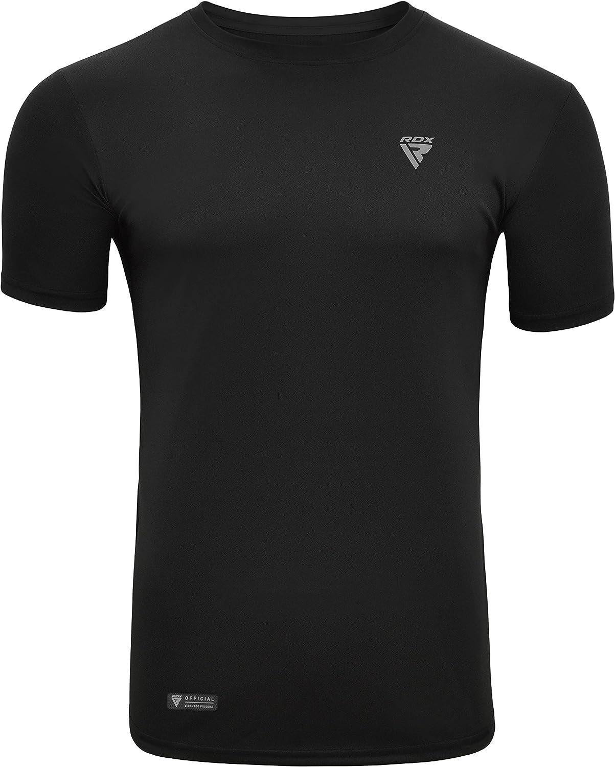 RDX T-Shirt RDX Kurzärmeliges T-Shirt Mit Rundhalsausschnitt