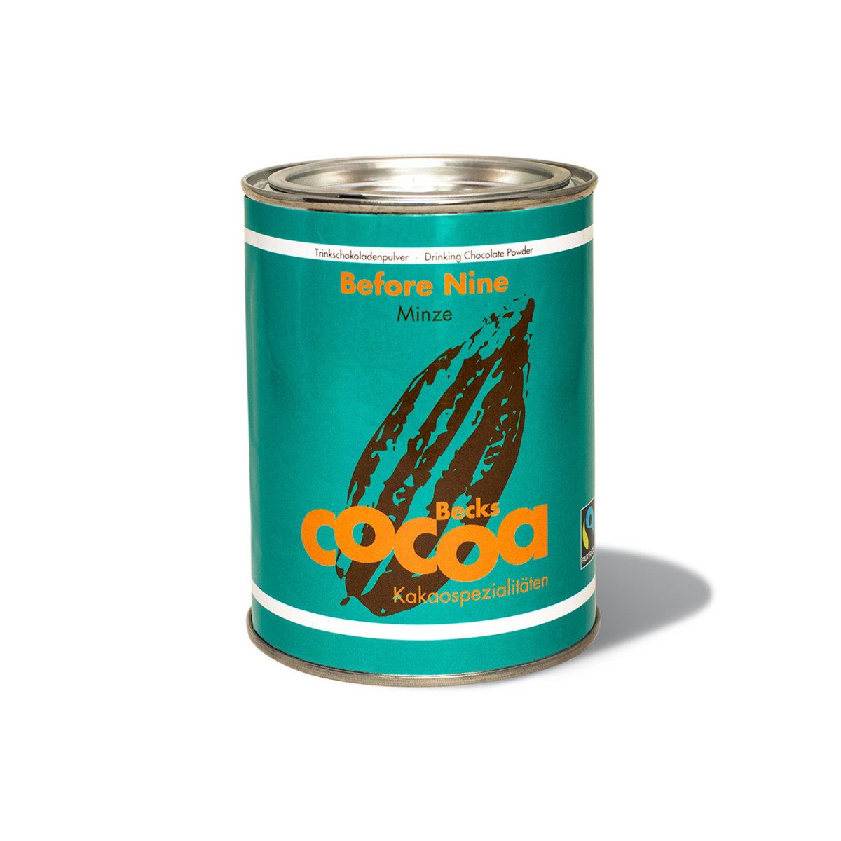 Becks Cocoa Schokolade Bio-Kakao Becks Cacao Before Nine mit Minze, 250 g