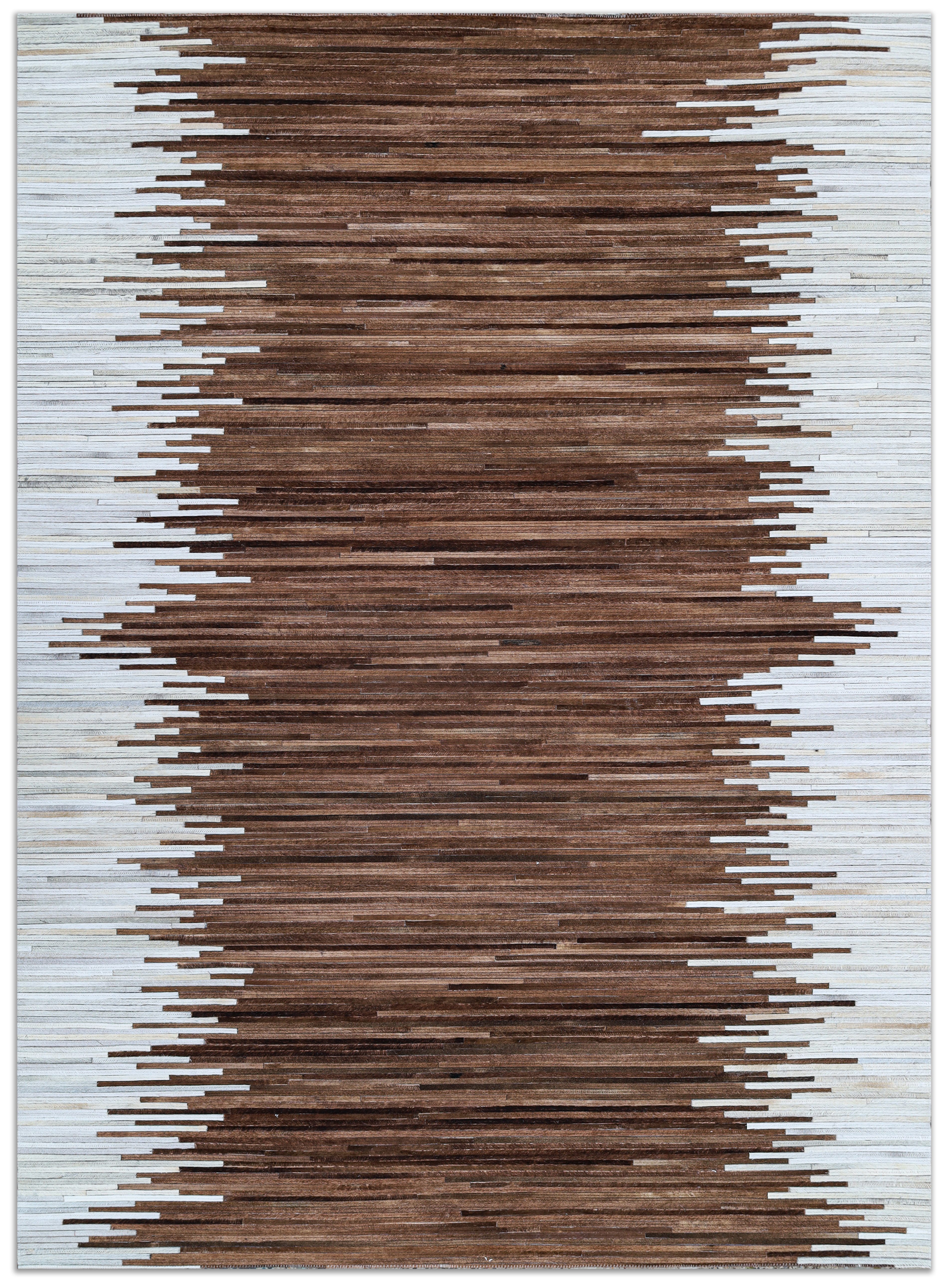 Myflair Möbel & Accessoires Fellteppich HIDE HARMONY, echtes Rinderfell, rechteckig, Höhe: 10 mm, handgenäht, Naturprodukt, natürliche Struktur & Premium-Look