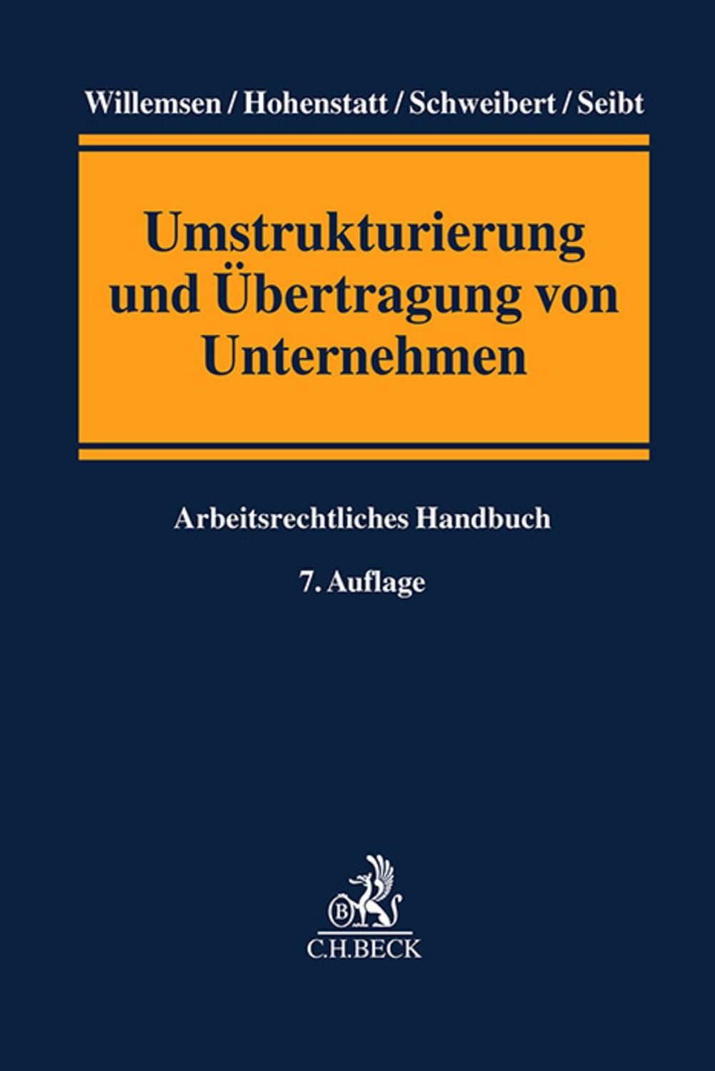 Umstrukturierung und Übertragung von Unternehmen / diverse