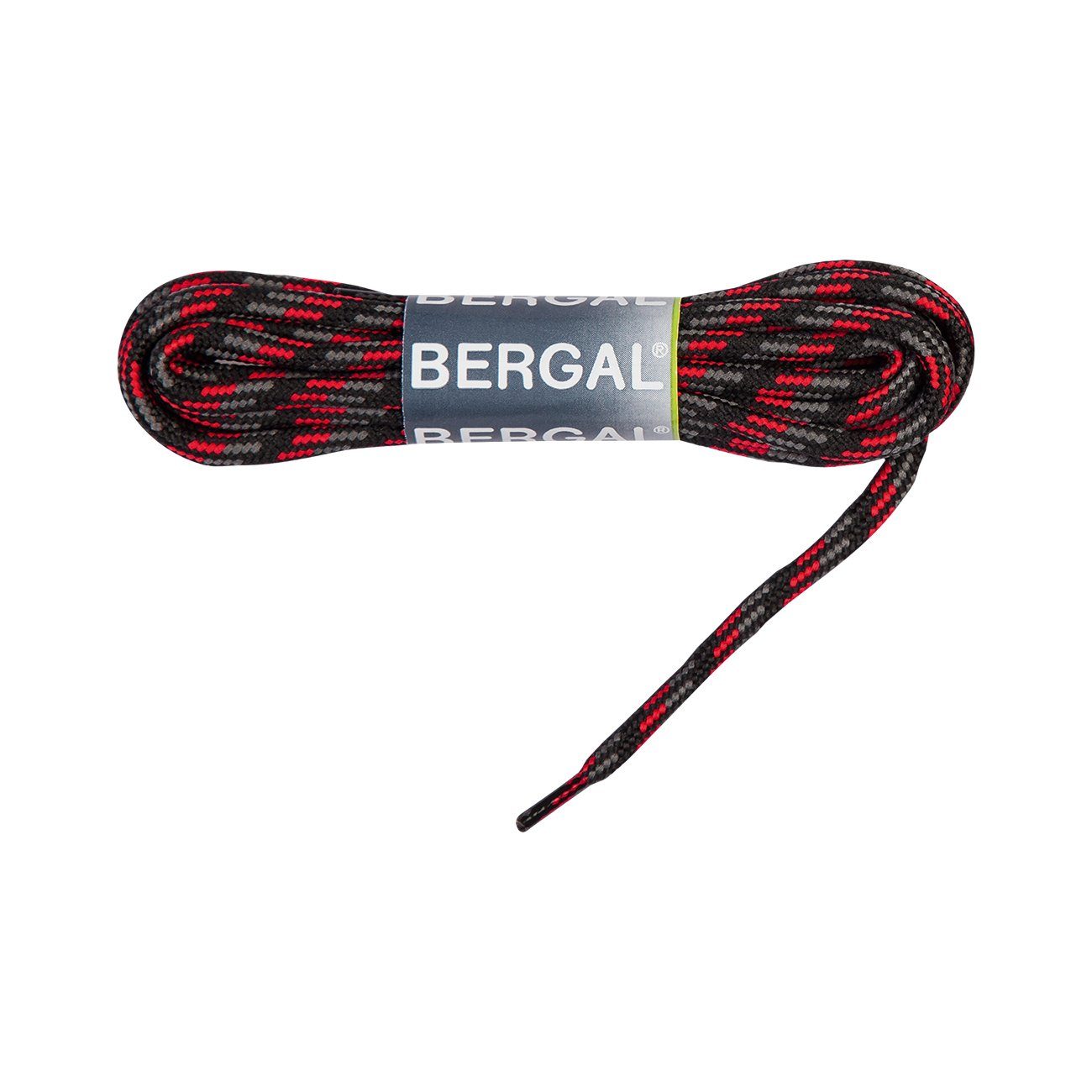 Schwarz/Rot/Grau Trekkingschuhe Schnürsenkel für Bergal Bergschuhsenkel