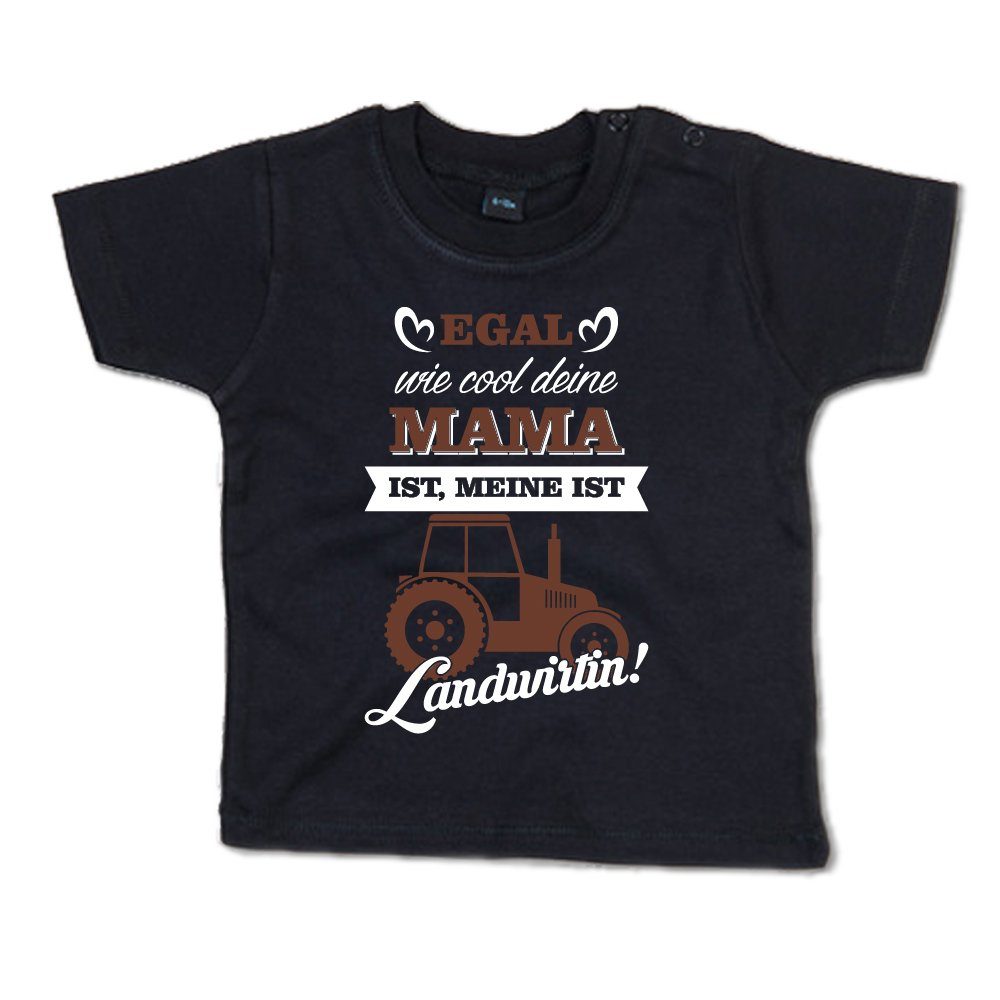 Ggraphics TShirt Egal wie cool deine Mama ist, meine ist Landwirtin