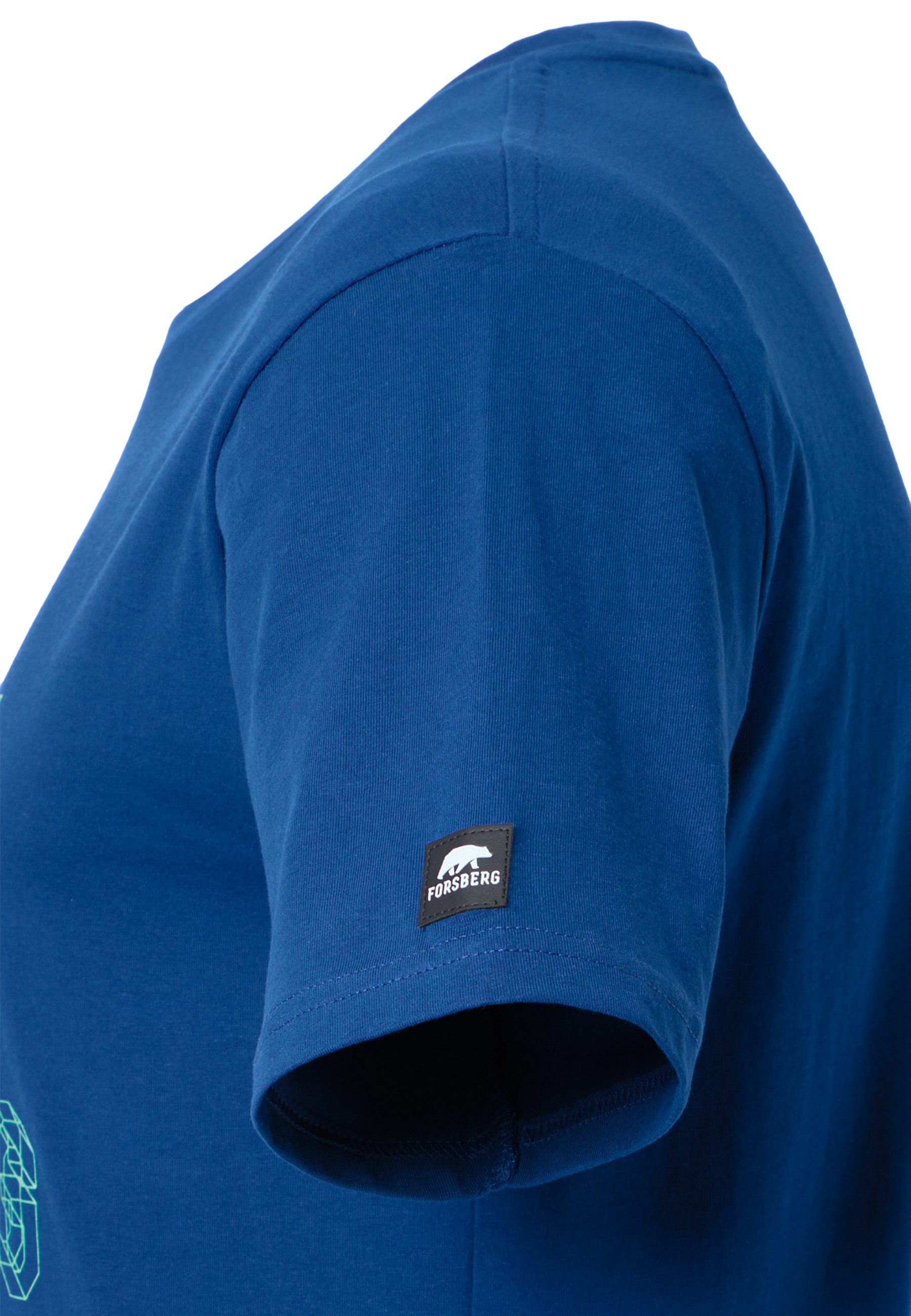 FORSBERG T-Shirt mit Dimensionslogo