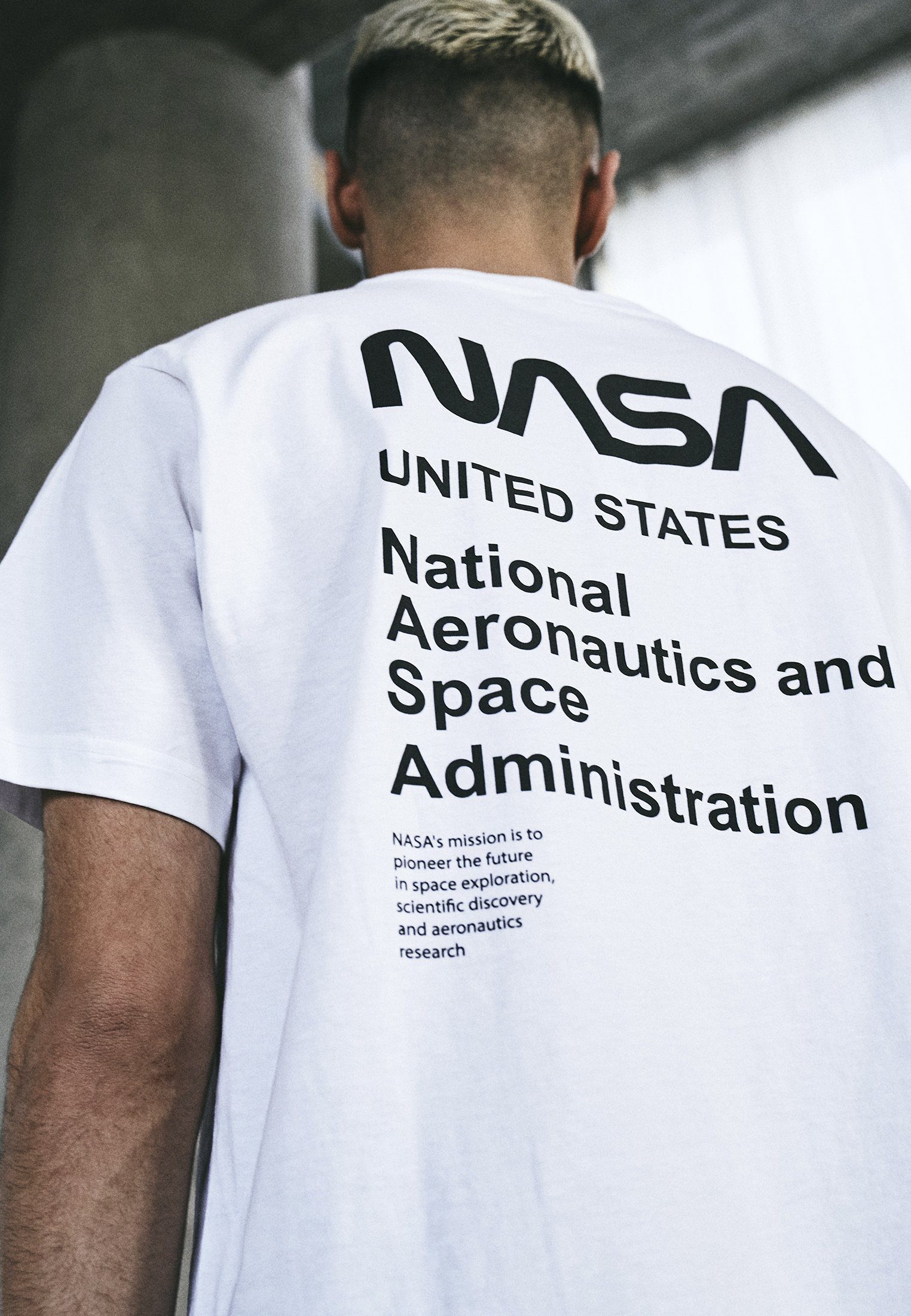 NASA (1-tlg) Landing Herren MisterTee Tee T-Shirt Moon