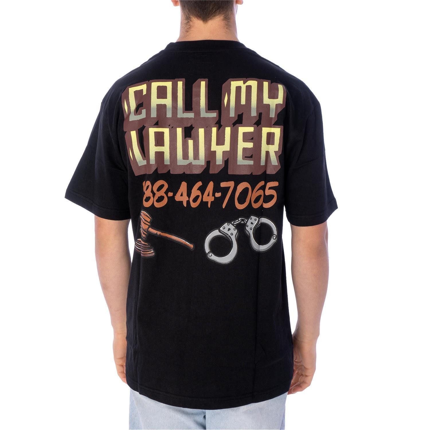 Market T-Shirt T-Shirt Market Call My Lawyer Sign (1-tlg) Großer "Market" Logo-Print auf der Rückseite