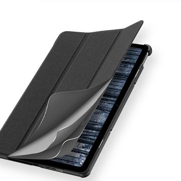 cofi1453 Tablet-Hülle Hartschale mit Smart Sleep für Nokia T21 Schwarz