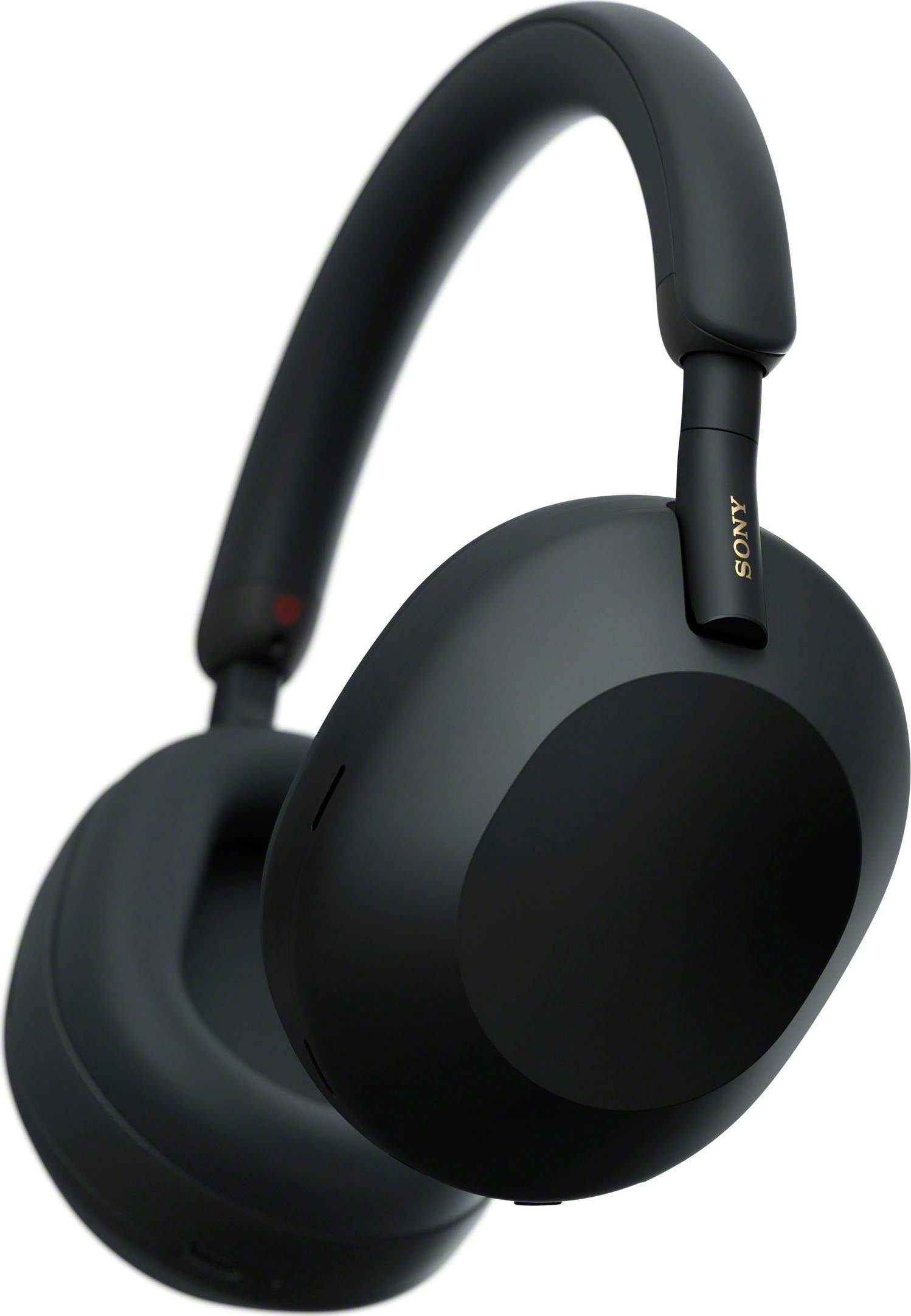 Sony WH1000XM5 kabelloser Kopfhörer (Freisprechfunktion, Hi-Res, Multi-Point-Verbindung, Noise-Cancelling, Rauschunterdrückung, Sprachsteuerung) Schwarz