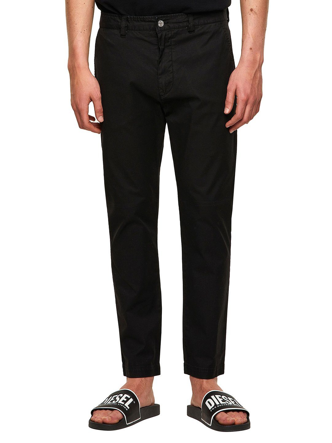 Diesel Chinohose Knöchellange Slim Fit Hose - P-PHILLIPE-KA 9XX - W33
