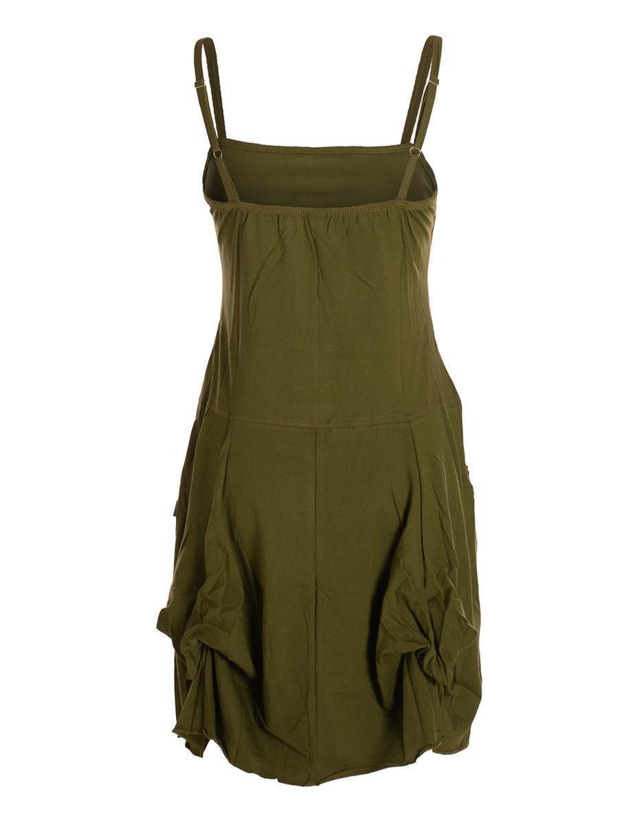 Vishes Sommerkleid Damen Ballon-Kleid Tunika-Kleid Sommerkleid günstig online kaufen