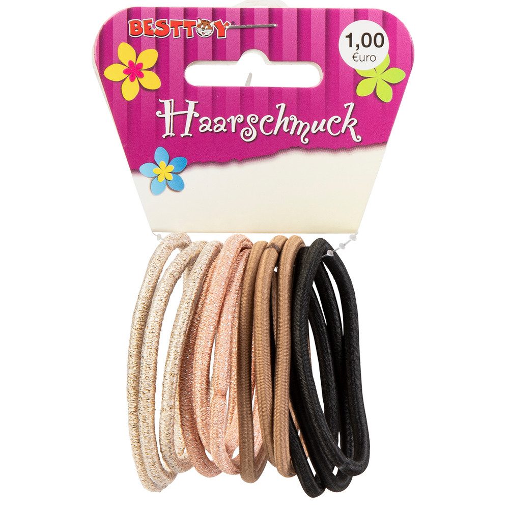 Besttoy Spielzeug-Frisierkoffer Besttoy - Haarschmuck Set - 13 Haargummis - günstig online kaufen