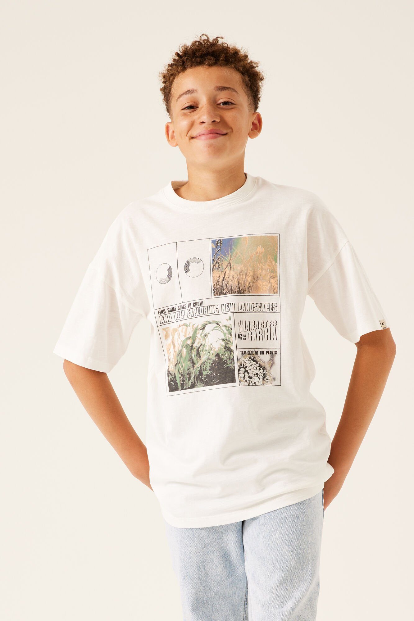 Garcia T-Shirt mit Fotoprint