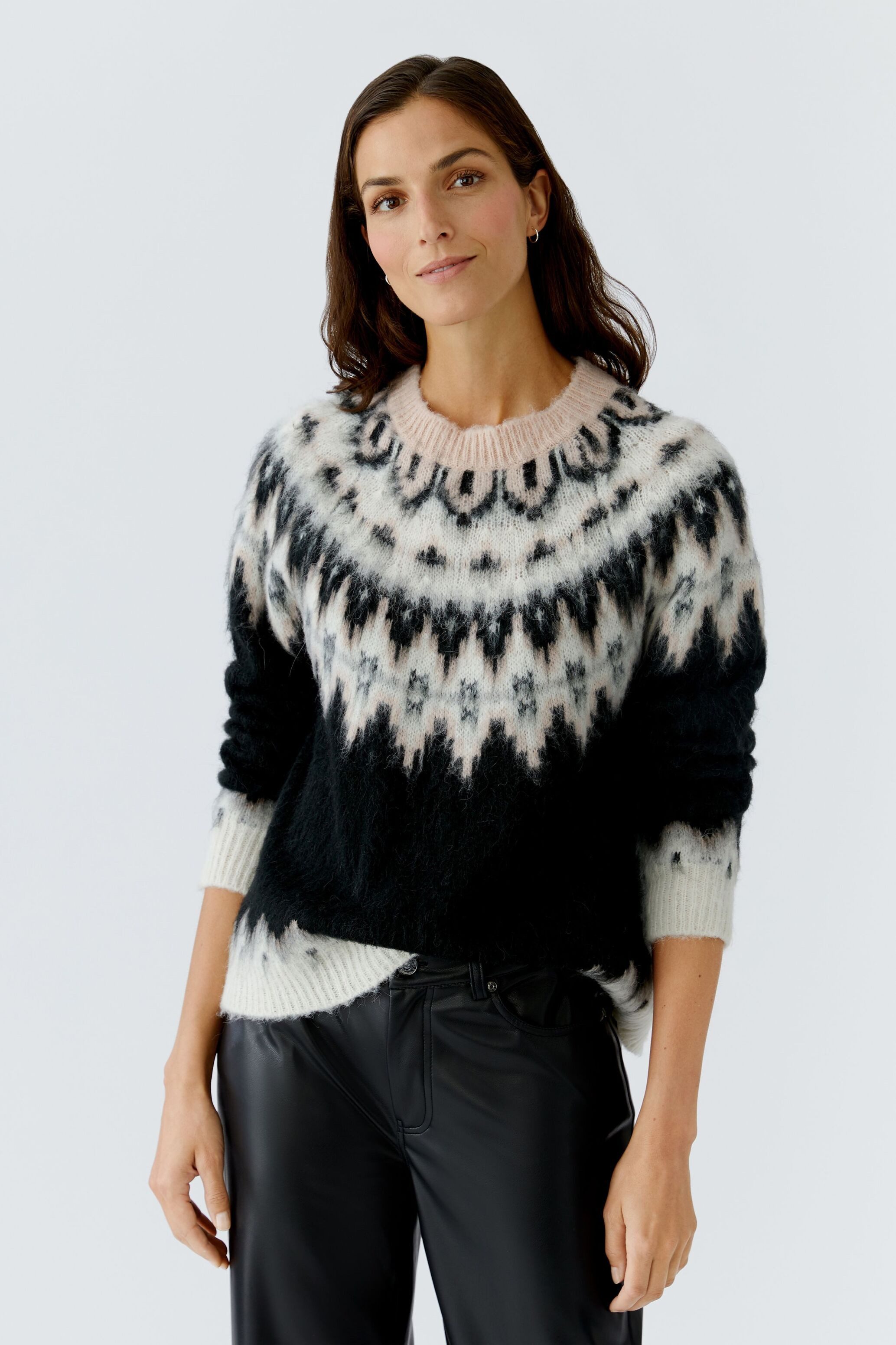 Oui Rundhalspullover Pullover günstig online kaufen