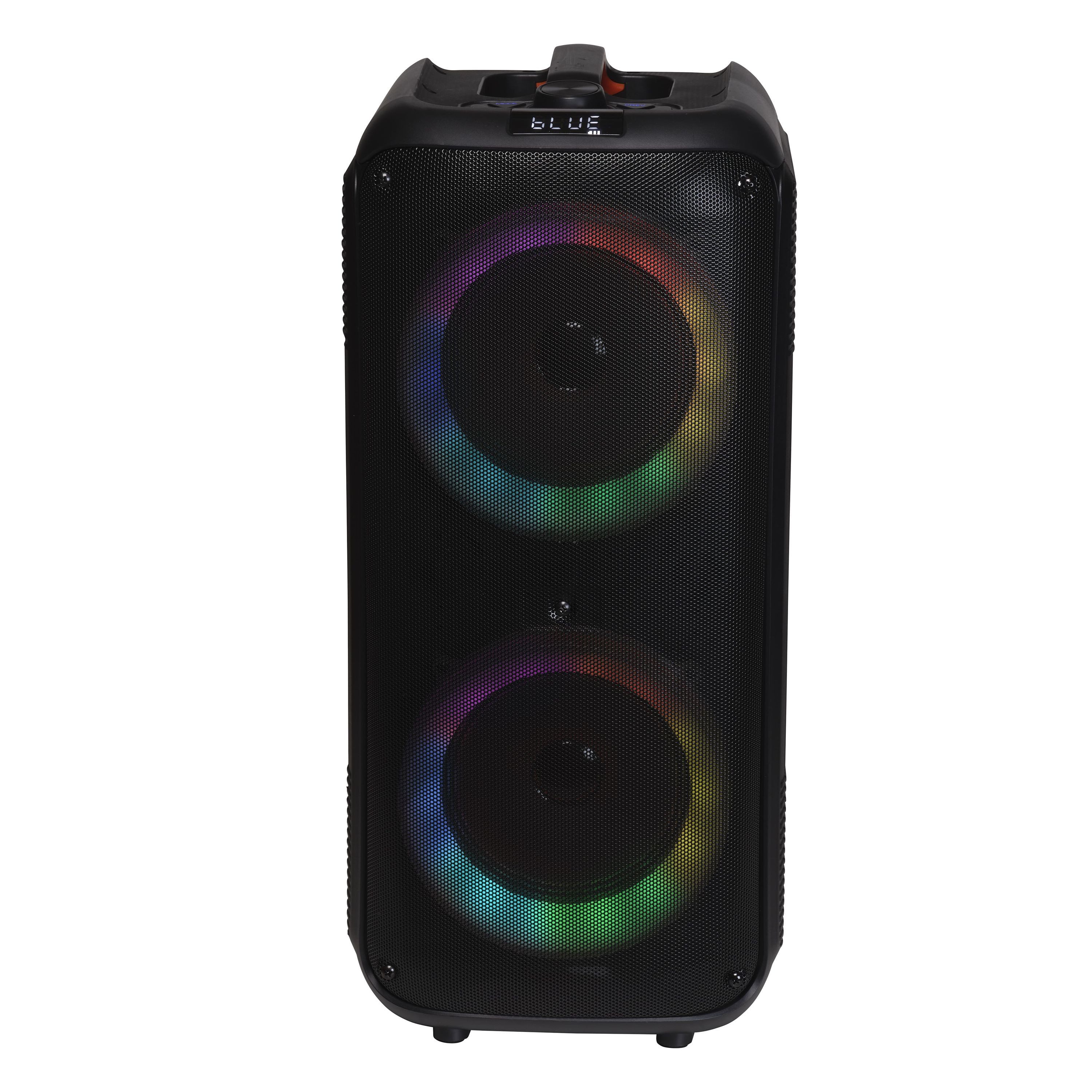 Denver BPS-354 Bluetooth-Lautsprecher (200W Peak · 2x 6,5” Woofer · RGB LED · TWS Stereo)