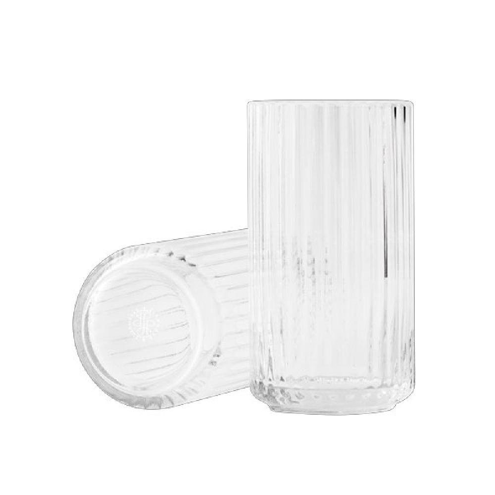 Porcelæn Glas Lyngby Dekovase Porcelain Clear Vase Transparent (15cm)
