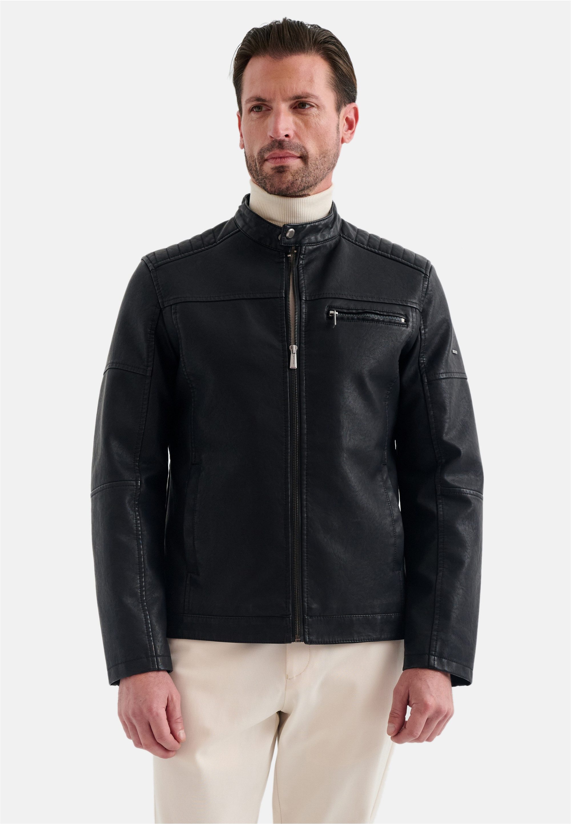 Pierre Cardin Lederjacke aus Kunstleder