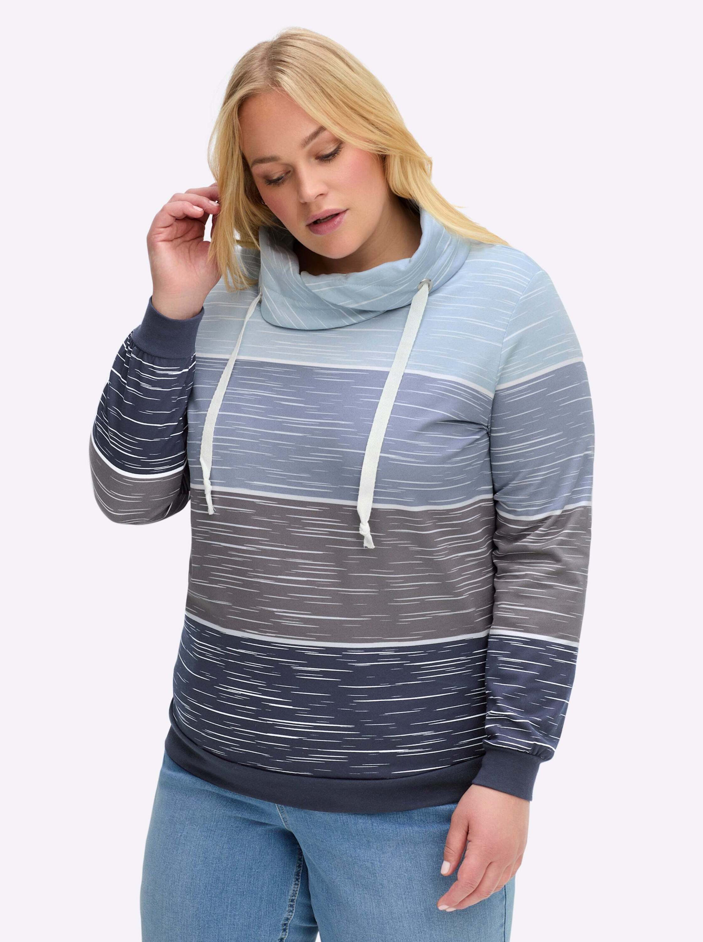 Sieh an! T-Shirt Sweatshirt Langarm günstig online kaufen