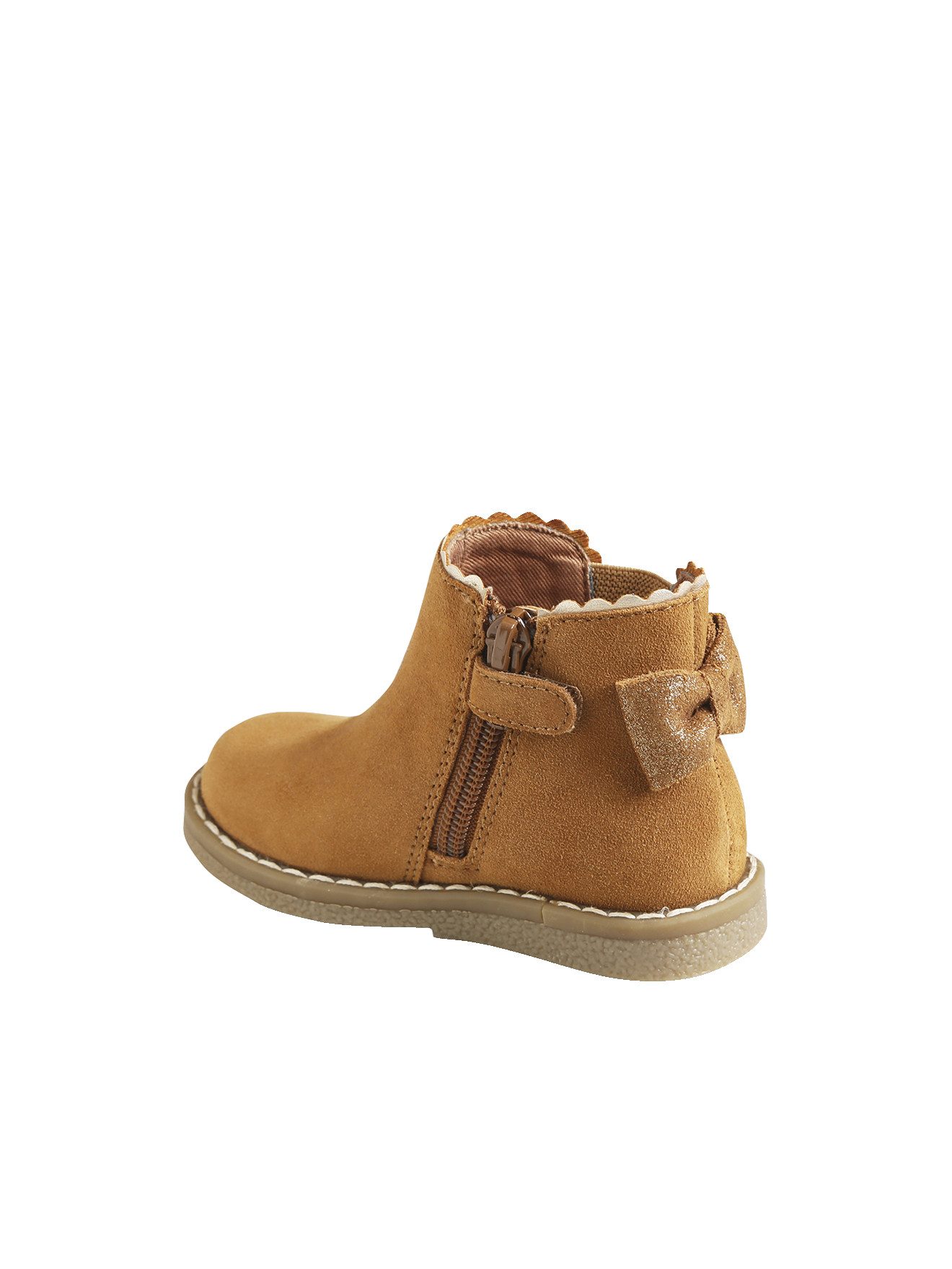 vertbaudet Mädchen Baby Boots mit Dehneinsatz Babystiefel