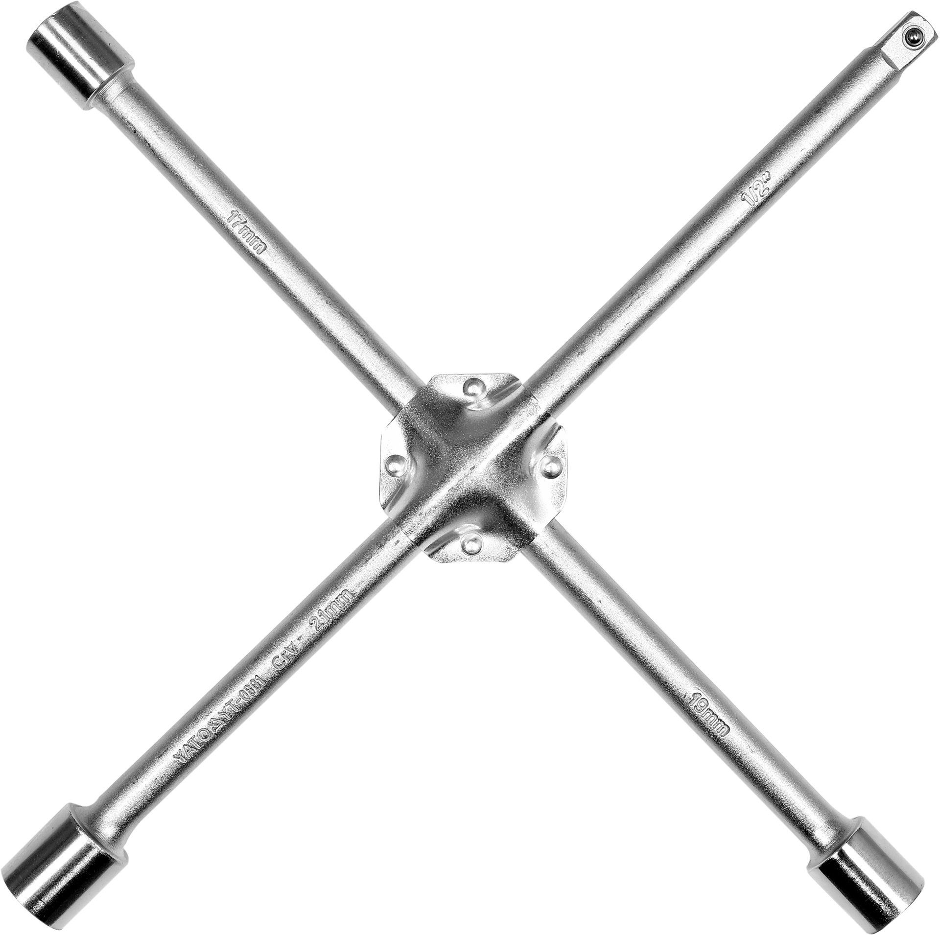 TRIZERATOP Ключ для колесных гаек Ключ для колесных гаек 17x19x21x1/2" Radkreuz (komplett)