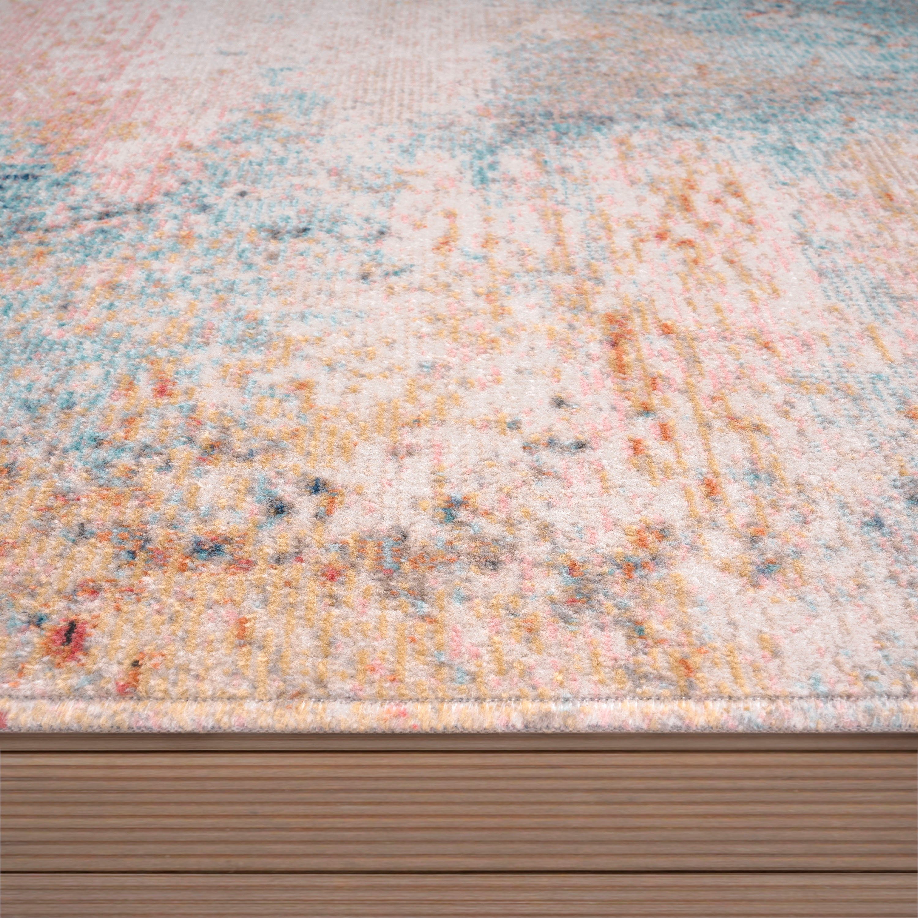 Teppich Torres abstraktes mm, 273, In- Wohnzimmer geeignet, Paco Outdoor rechteckig, und Home, Design, Höhe: modernes 8