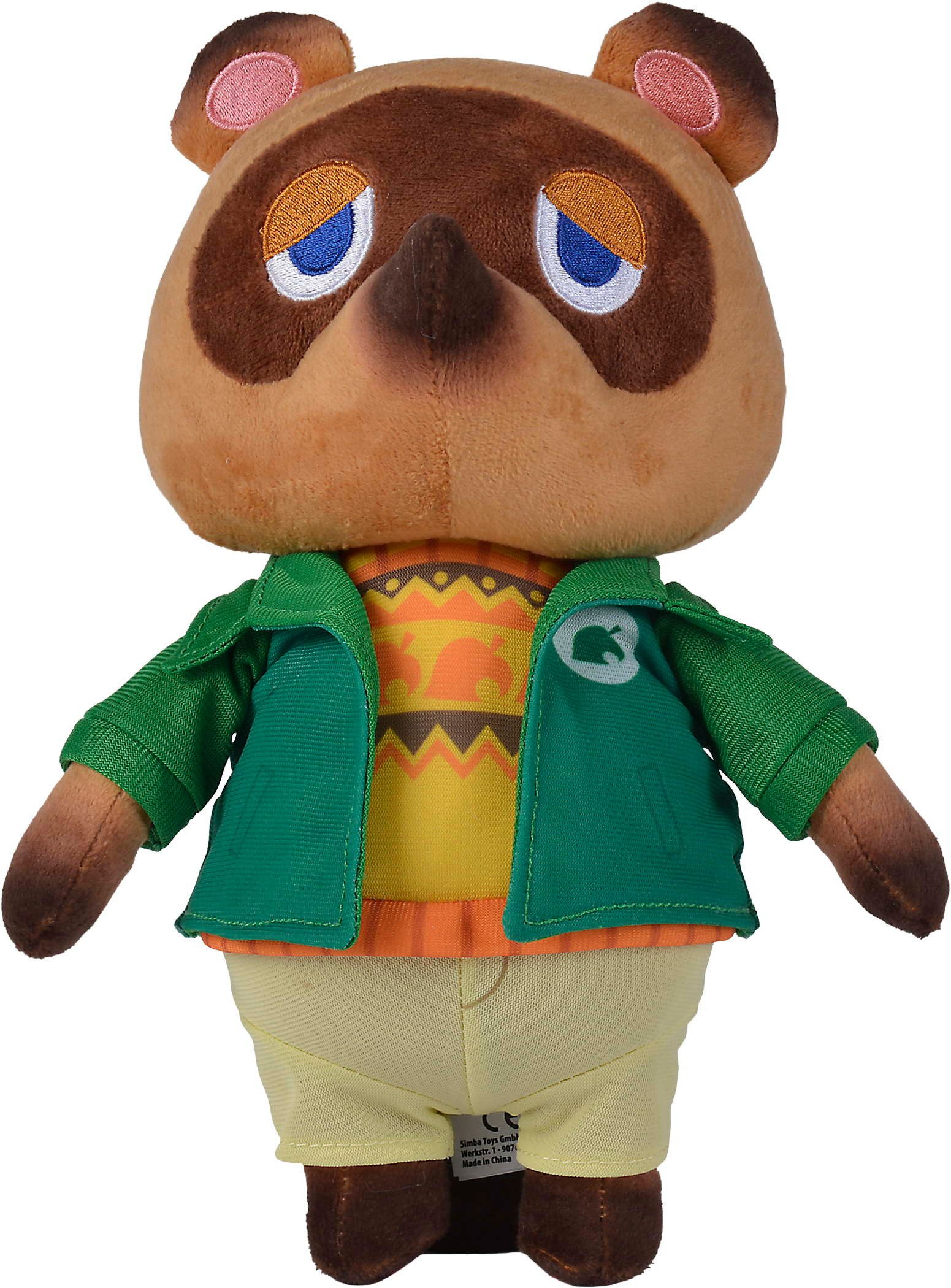 SIMBA Plüschfigur Plüsch Stofftier Animal Crossing Tom Nook Winter 25cm 109231524
