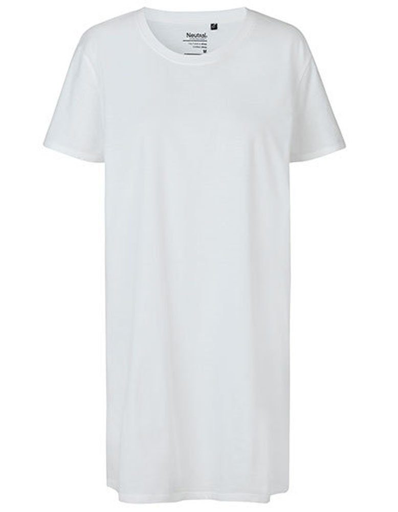 Design Zertifizierte, Damen Longshirt Bio-Baumwolle White T-Shirt Length Goodman gekämmte Long
