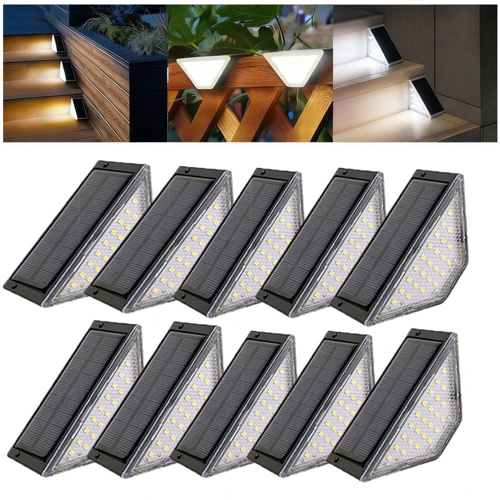 QUBEBU LED Solarleuchte 24LED Solarleuchten Garten günstig online kaufen