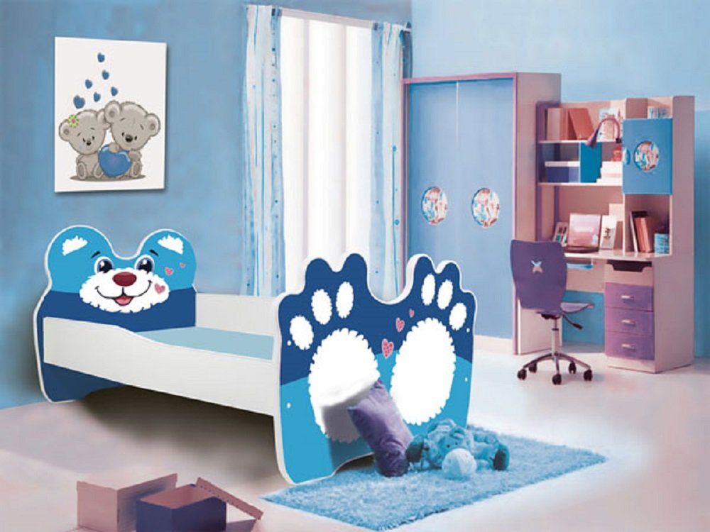 Kinderbett BEAR (Liegefläche: 70 x 140 cm), Motiv wählbar