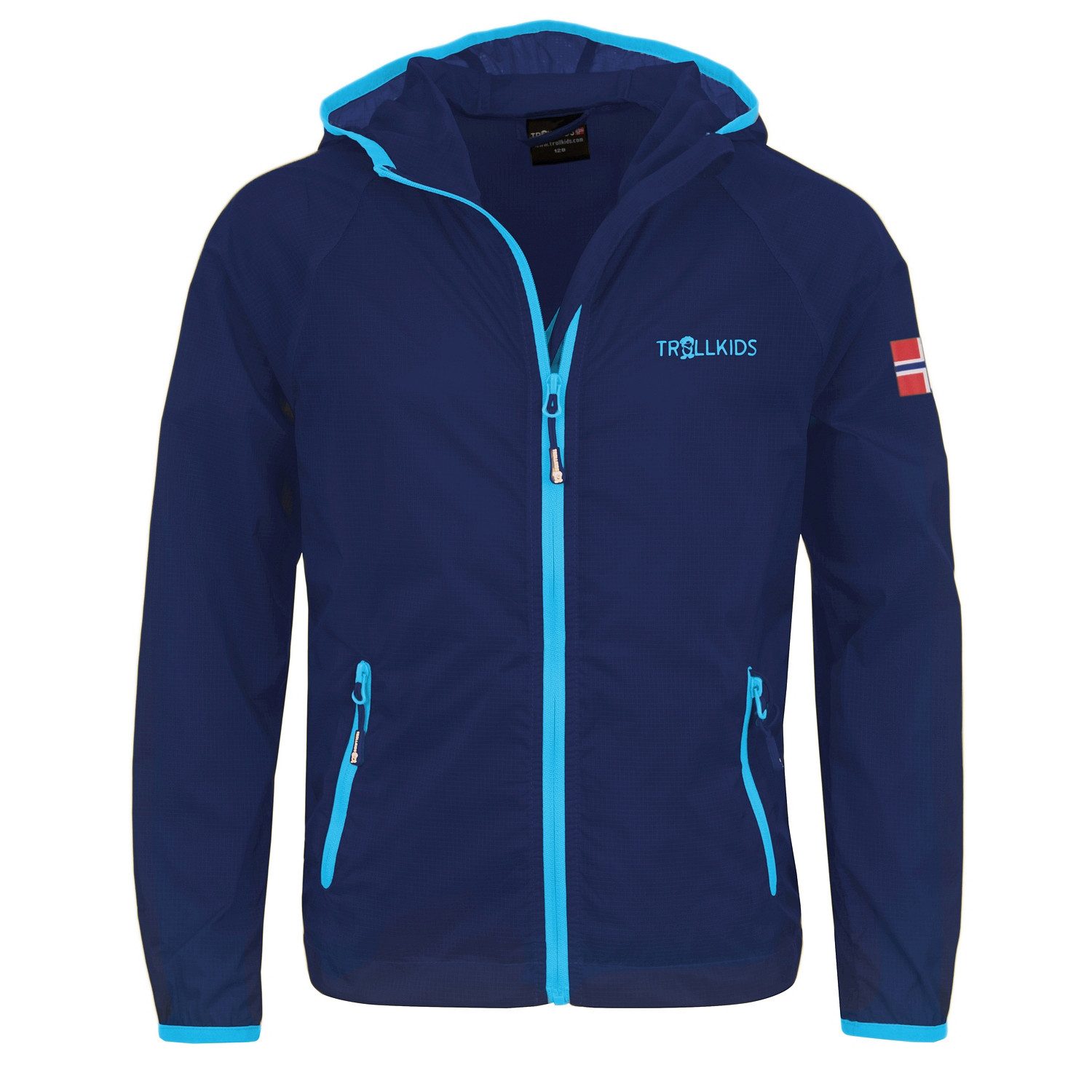 TROLLKIDS Windbreaker KIDS FJELL RUNNING JACKET (1-St)