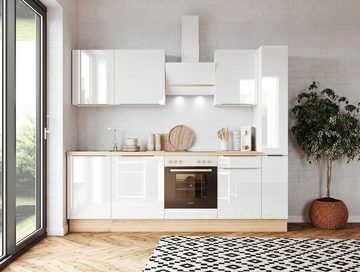 RESPEKTA Küchenzeile Safado aus der Serie Marleen, Breite 250 cm, mit Soft-Close, in exklusiver Konfiguration für OTTO