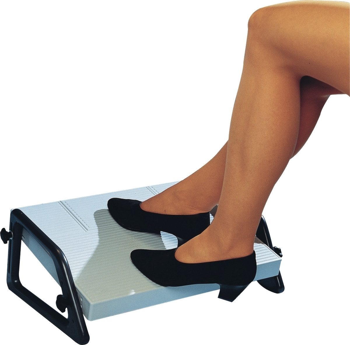 WEDO Fußstütze Fußstütze Relax lichtgrau/schwarz