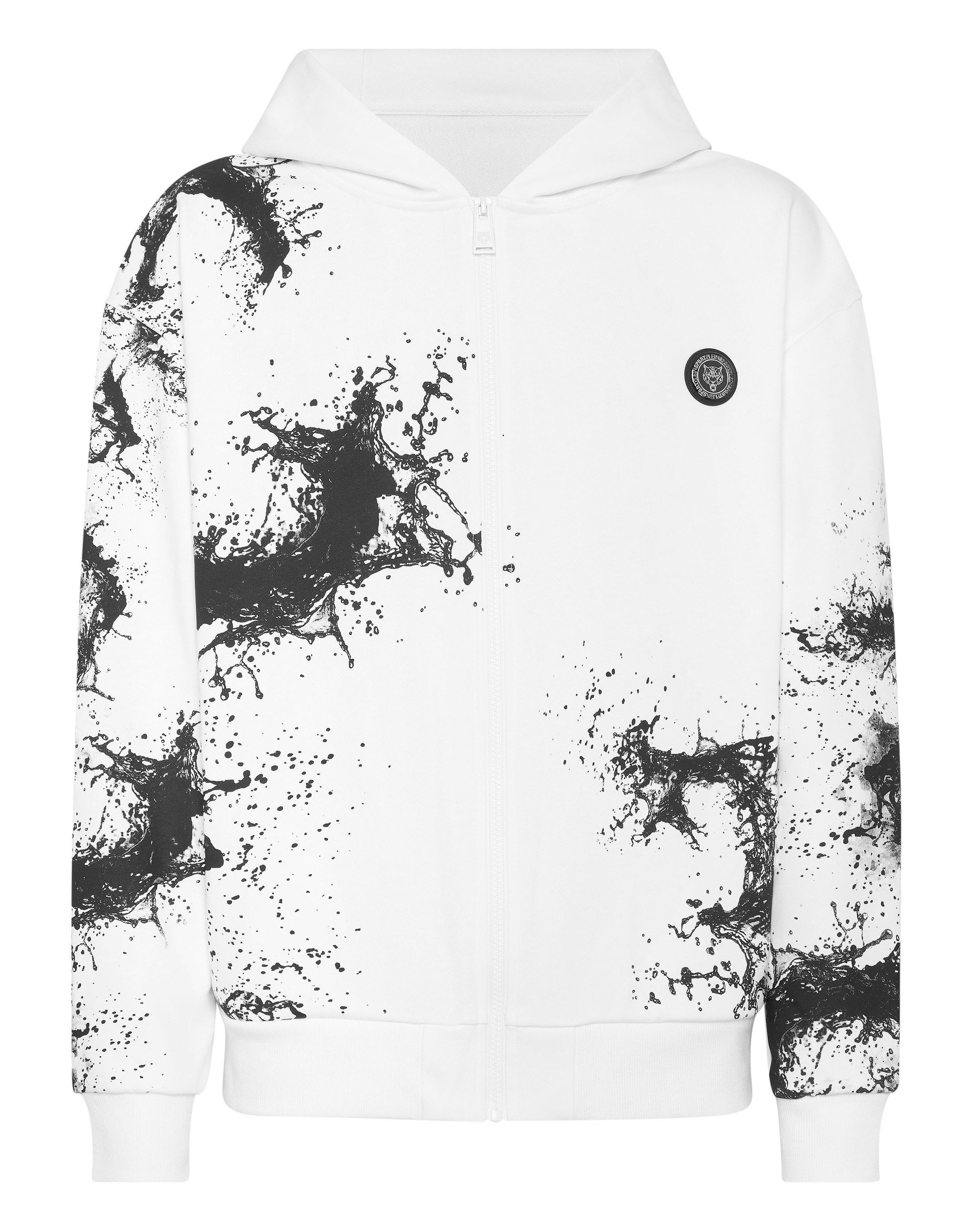 PLEIN SPORT Kapuzensweatjacke Splash