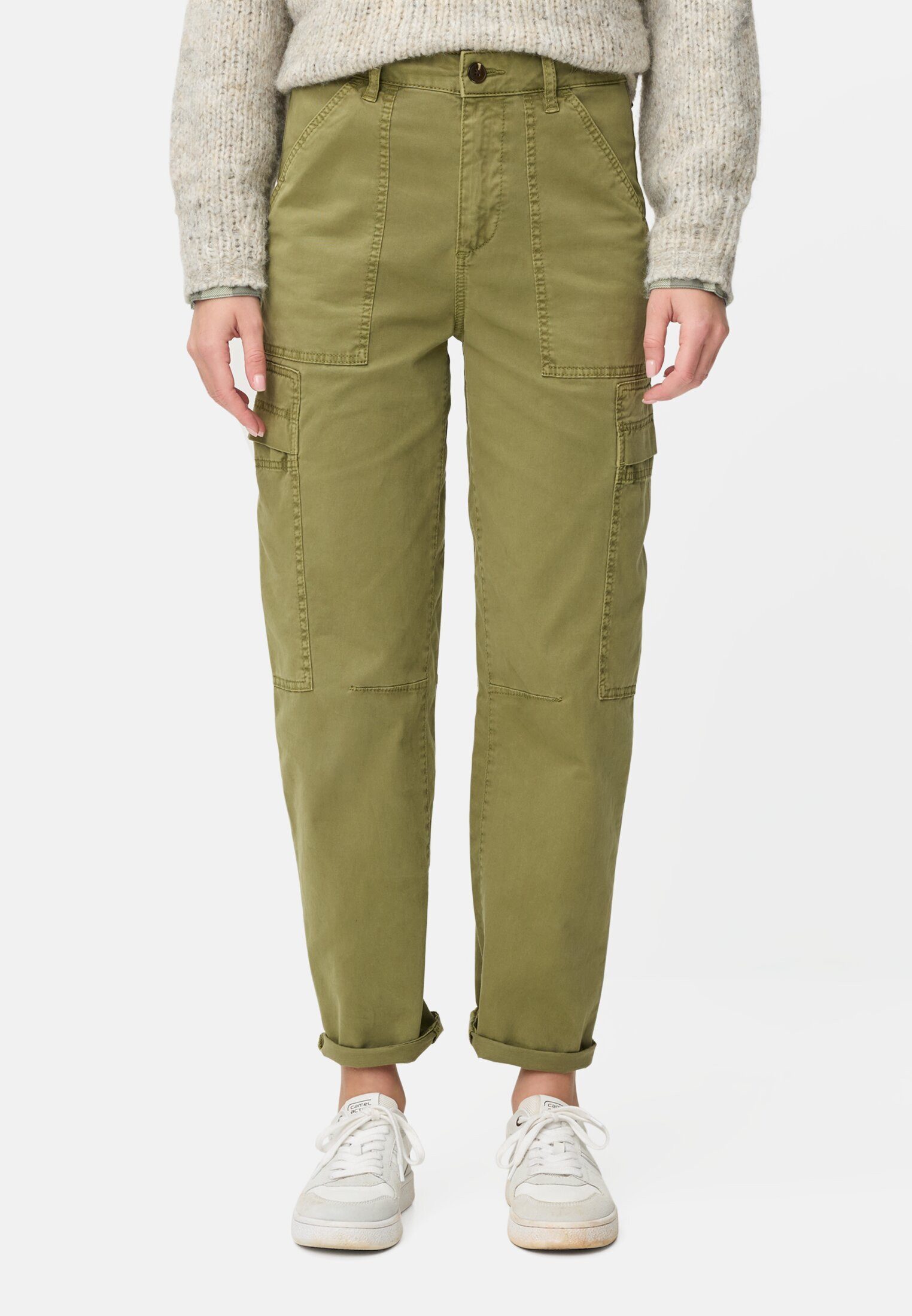 camel active Cargohose aus Baumwollmix