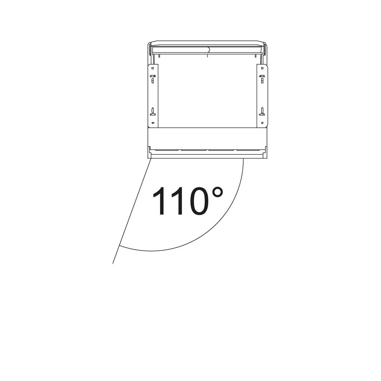 FRANKE Mülleimer Franke Maris Mülleimer Sorter 2-fach 18,14 l Automatikauszug ab 55 cm