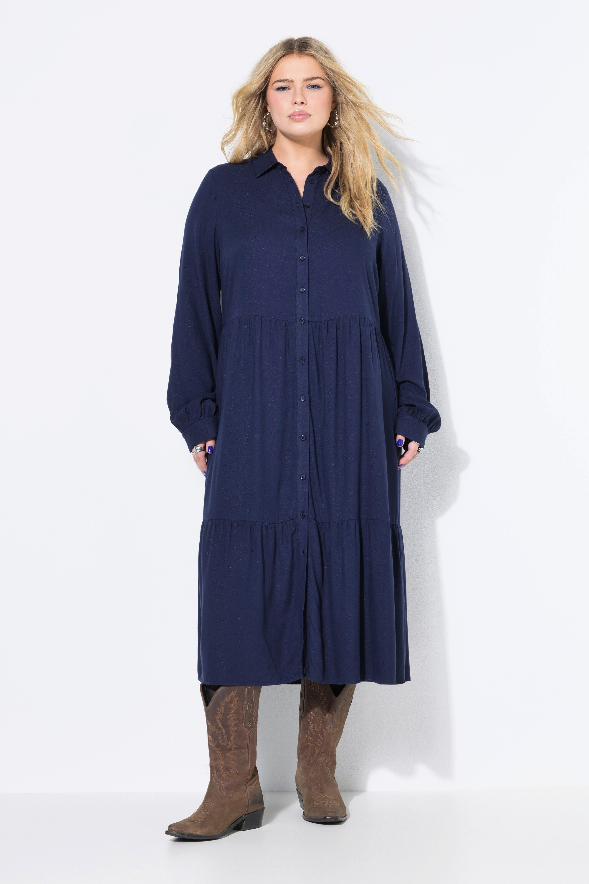 Studio Untold Midikleid Kleid A-Line Midilänge günstig online kaufen