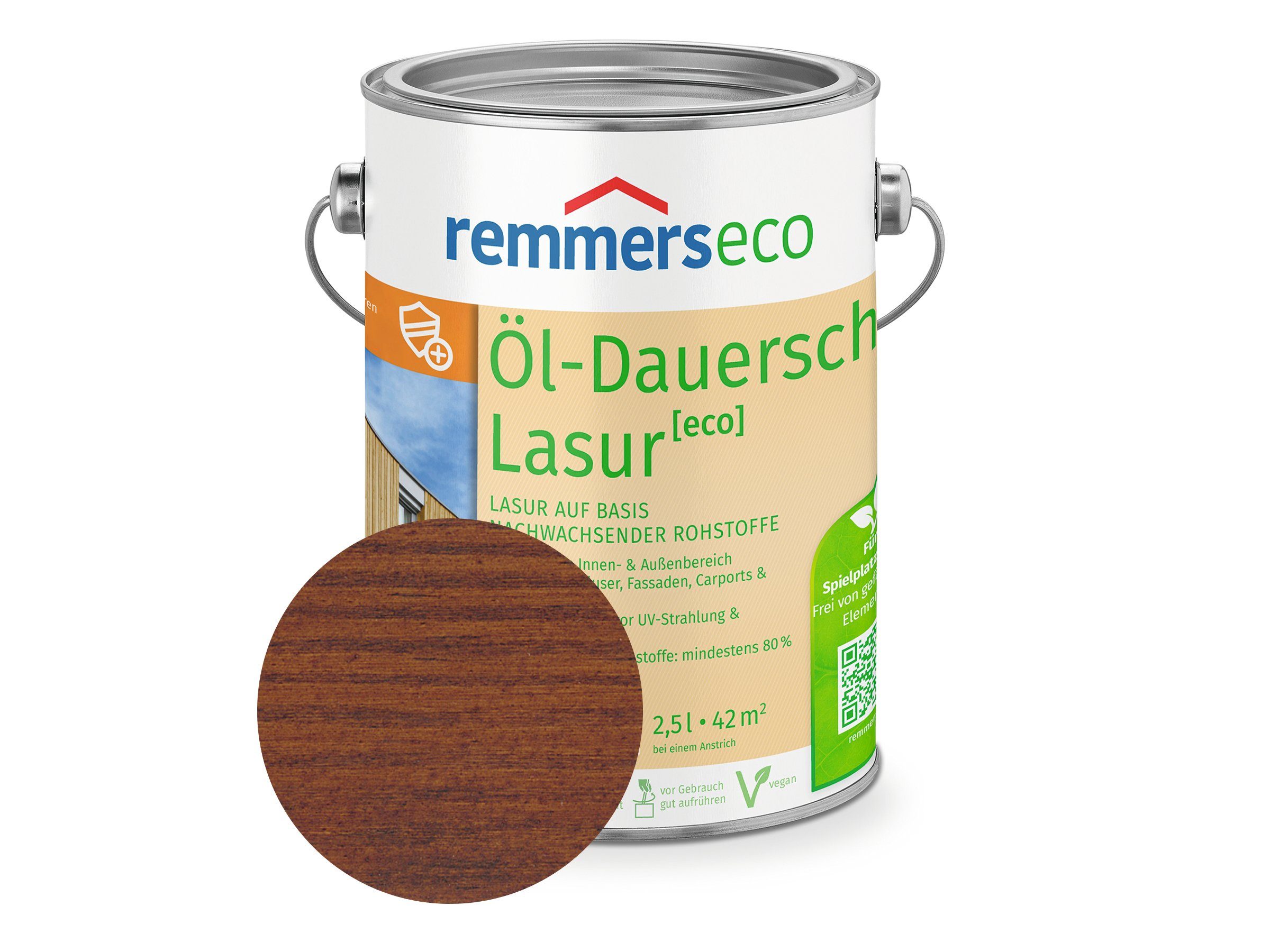 Remmers Holzschutzlasur eco nussbaum RC-660