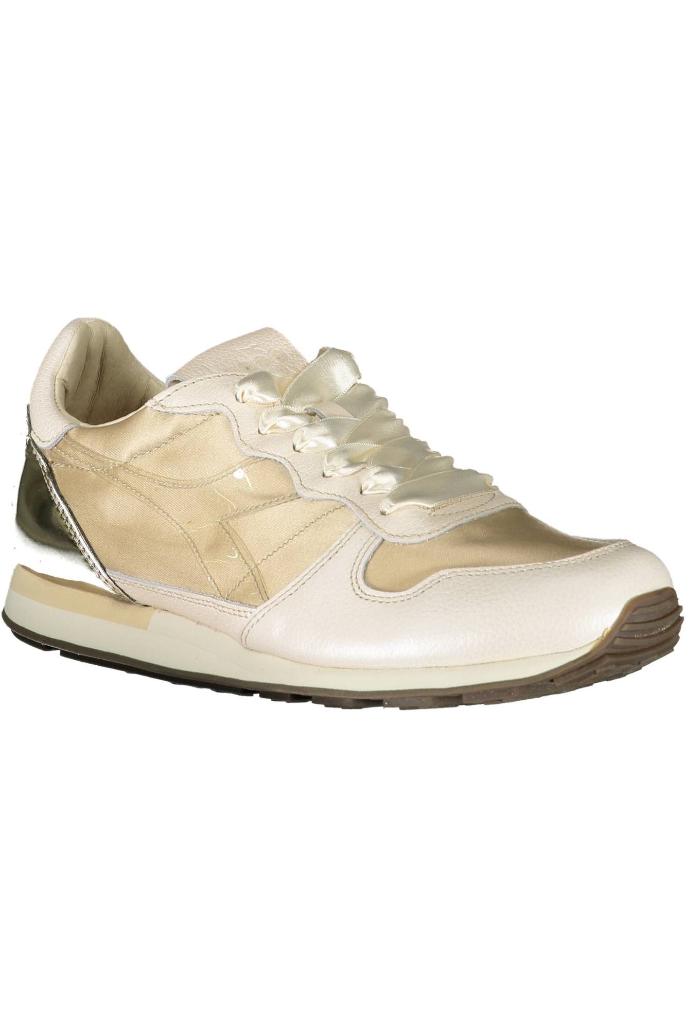 Diadora Sneaker Beiger Damen Sportschuh mit Kontrastdetails und