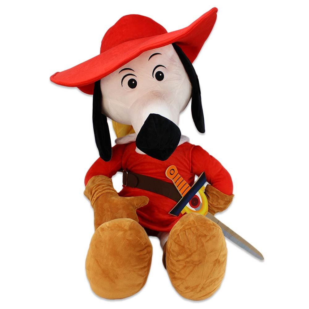 BEMIRO Tierkuscheltier d'Artagnan Kuscheltier XXL Musketier - ca. 100 cm