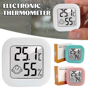 Henreal Raumthermometer Digital Thermometer Innen, 3 Stück Thermo-Hygrometer Innen Hygromete, 3-tlg.