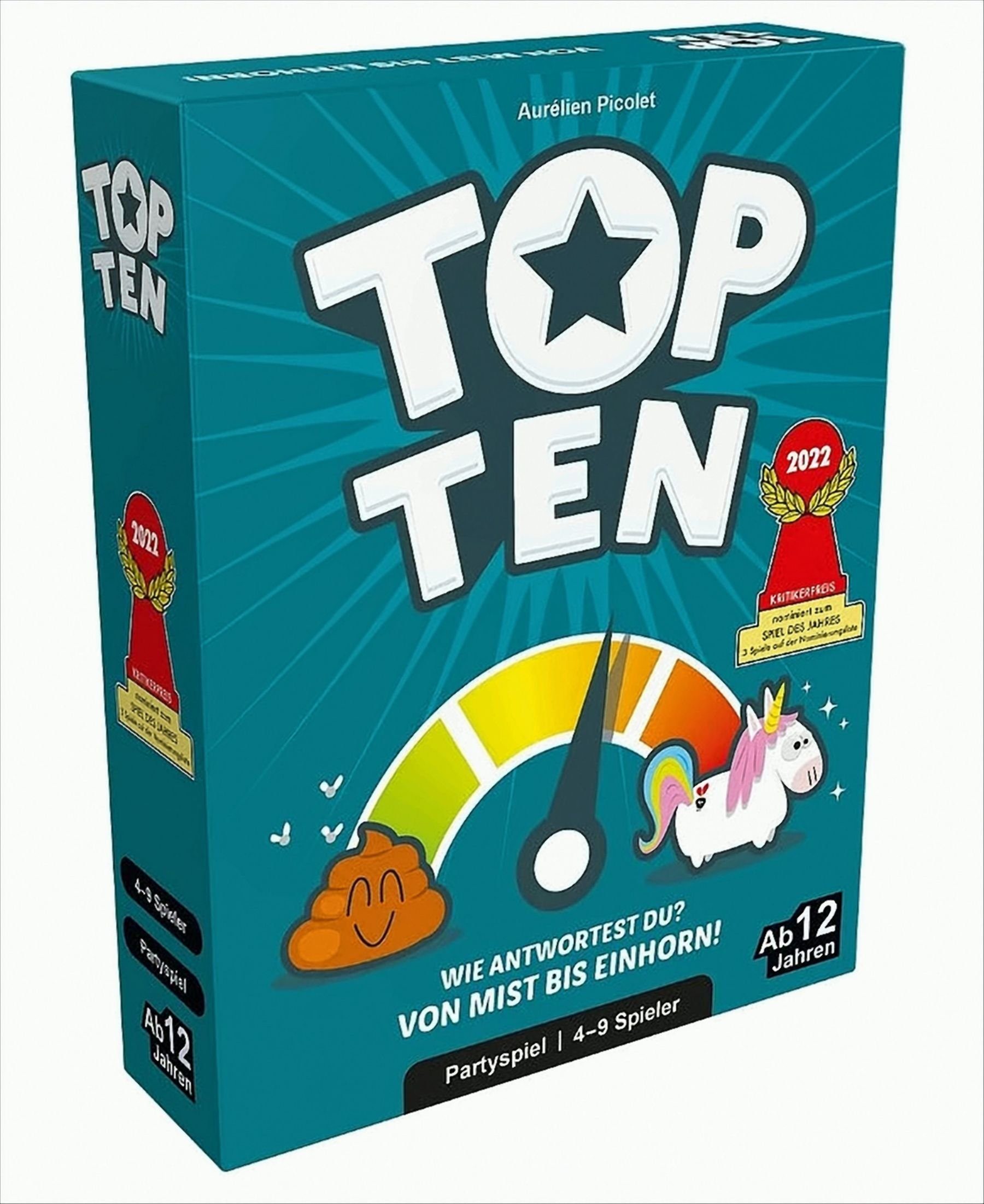 Spiel Cocktail Games - Top Ten
