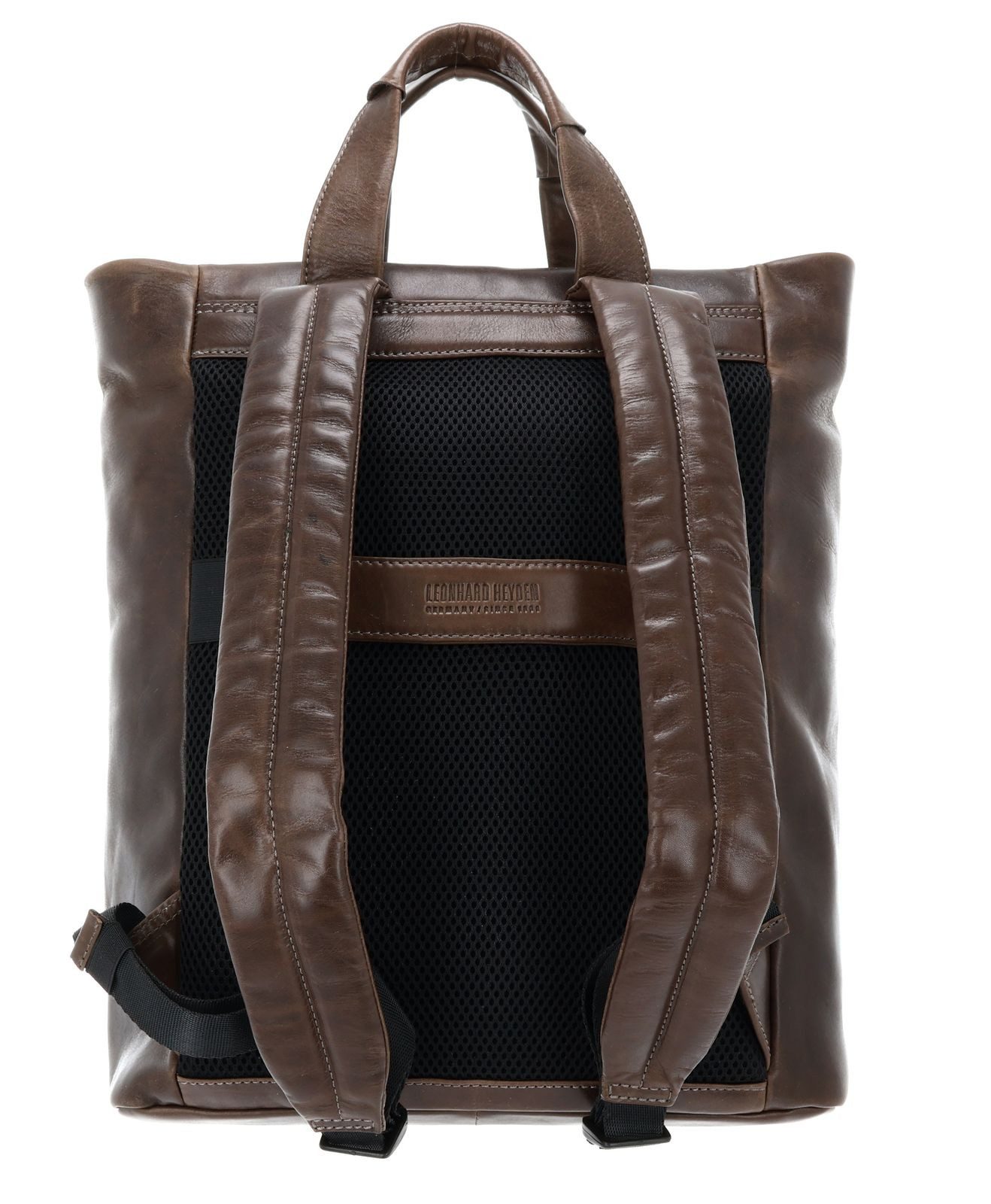 Leonhard Heyden Rucksack Tote Bag / Rucksack 7815 (Set, 2-tlg), aus echtem Rindsleder