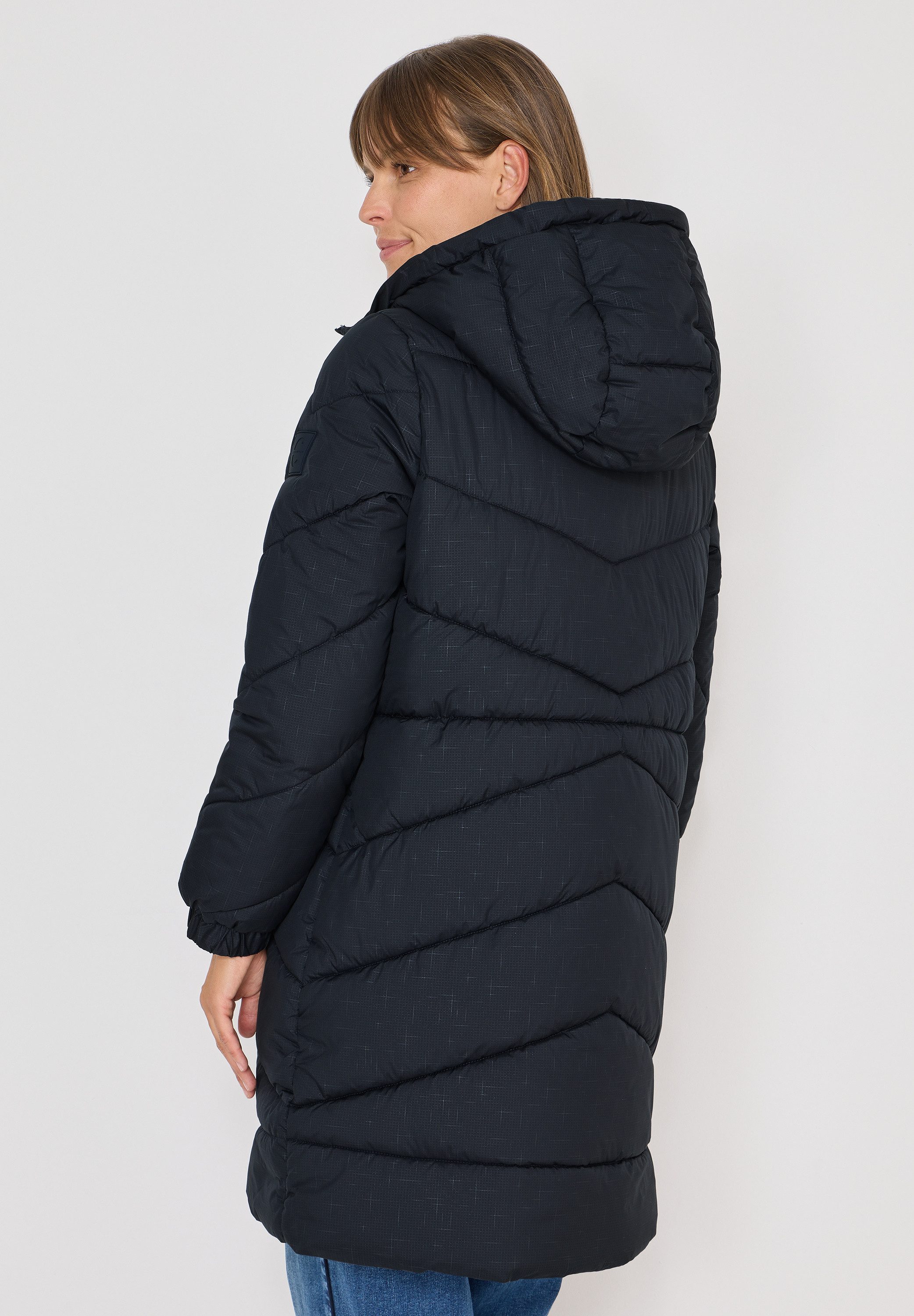 CECIL Steppmantel mit Kapuze mit Tunnelzugband günstig online kaufen